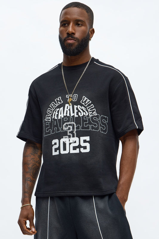 Tyson Just Go With It Short Sleeve Tee - Black Wash