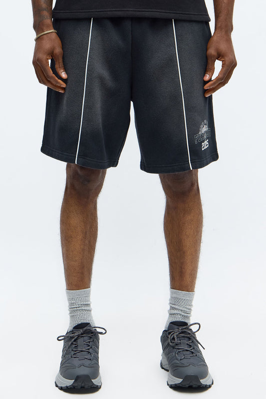 Tyson Relaxed Just Go With It Shorts - Black Wash