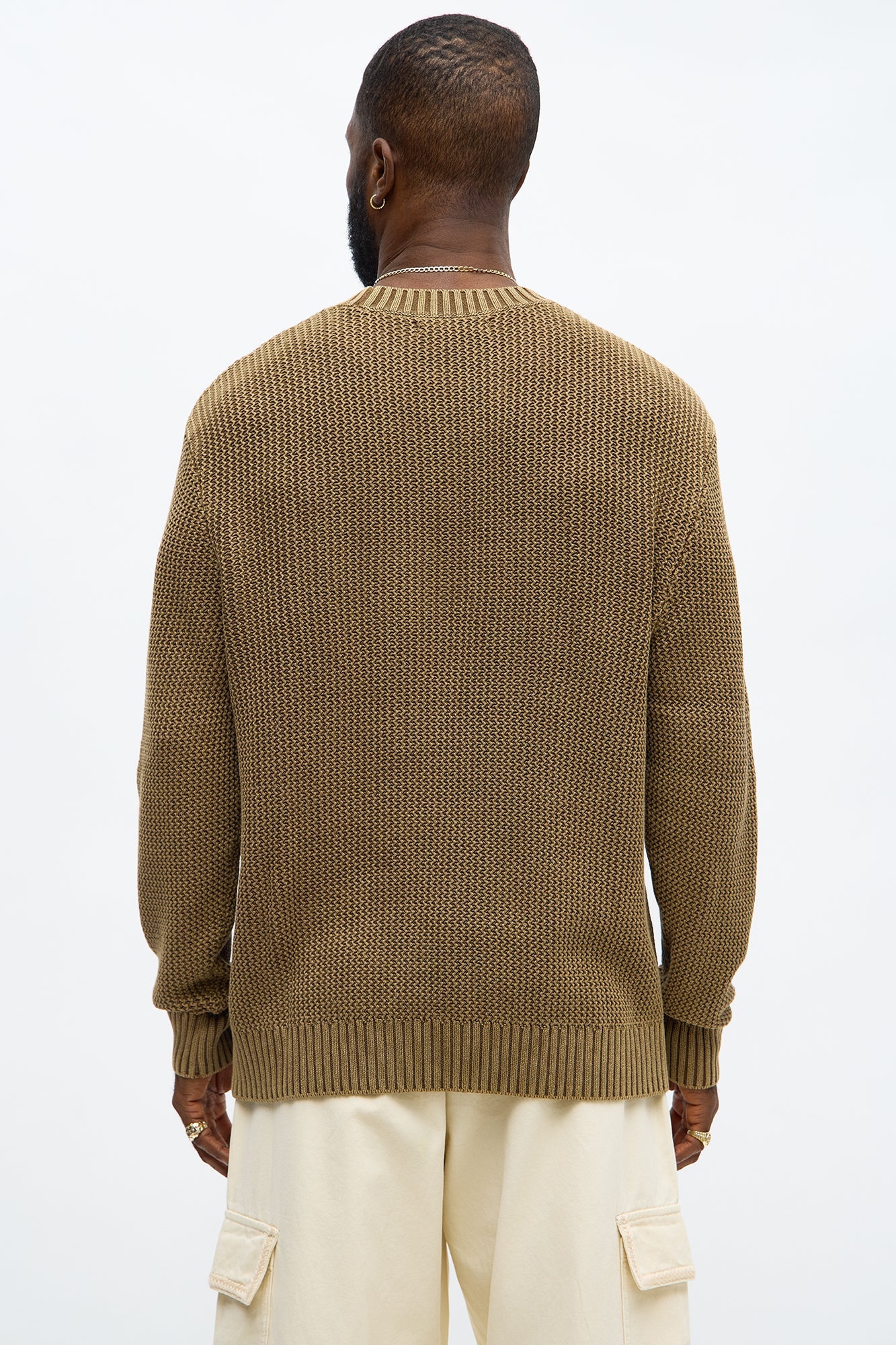 Morning Brew Crewneck Sweater - Brown