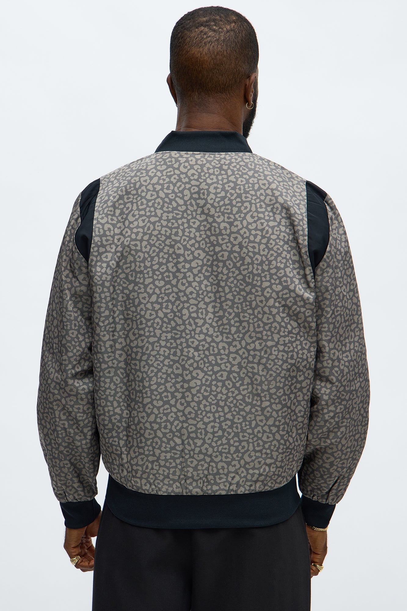 Wild Code Bomber Jacket - Brown/combo