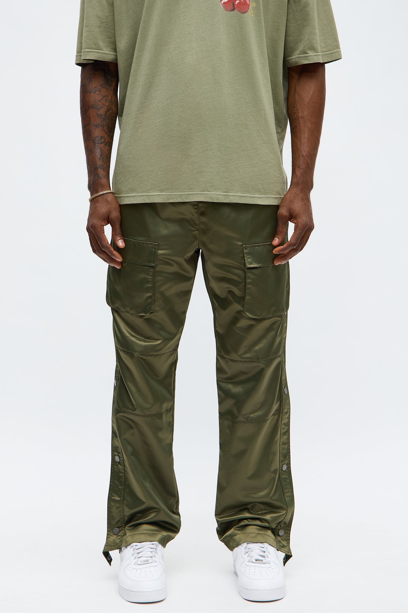Straight Marvin Cargo Pant - Olive