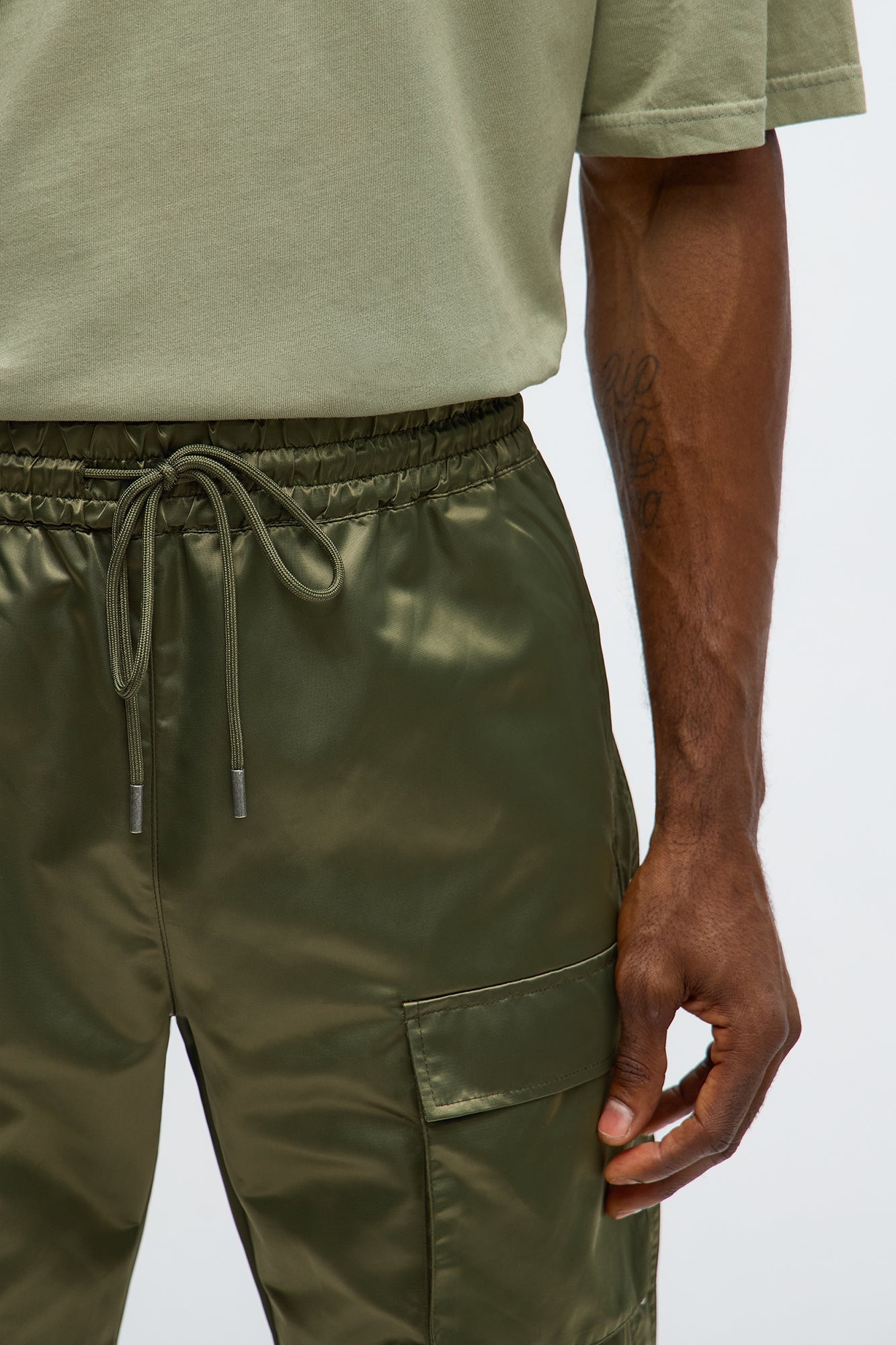 Straight Marvin Cargo Pant - Olive