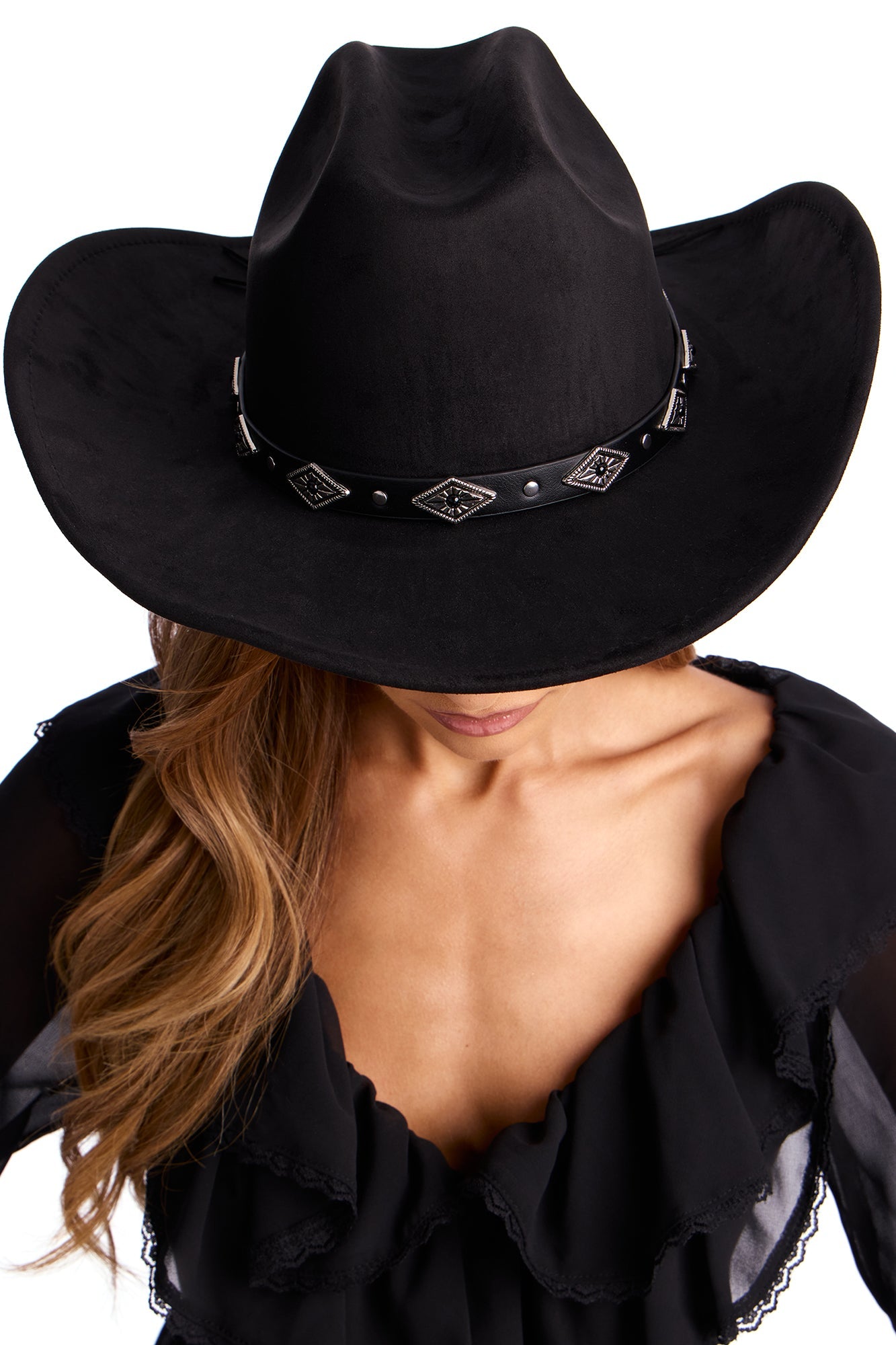 No Going Back Cowboy Hat - Black
