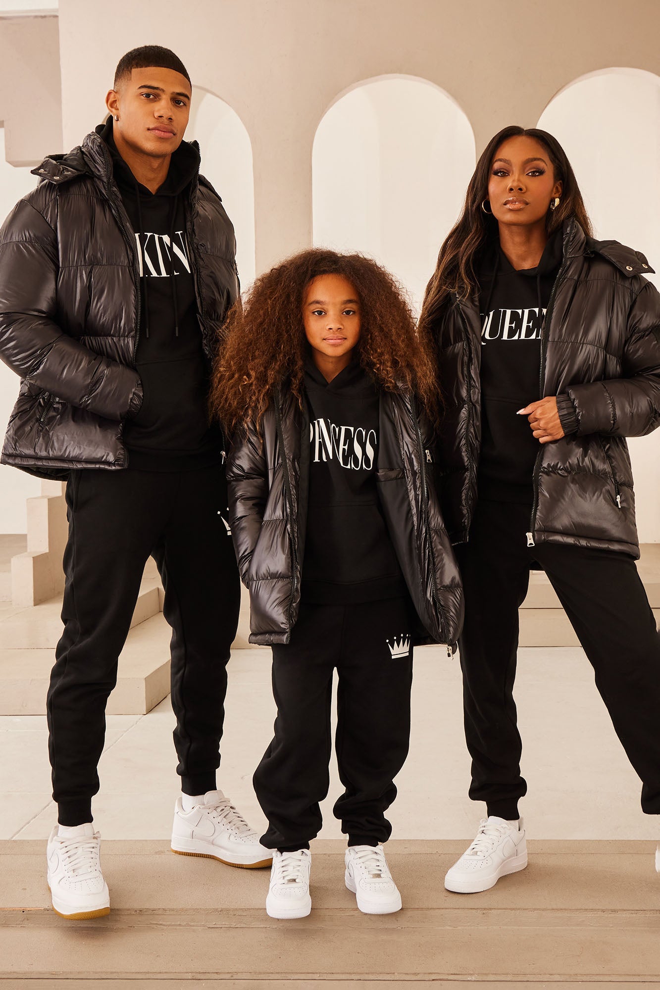 Nixer Puffer Jacket - Black