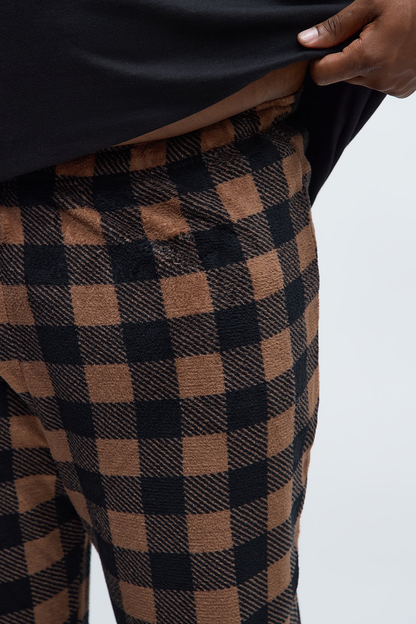 Always Cozy Holiday Lounge Pants - Brown/combo