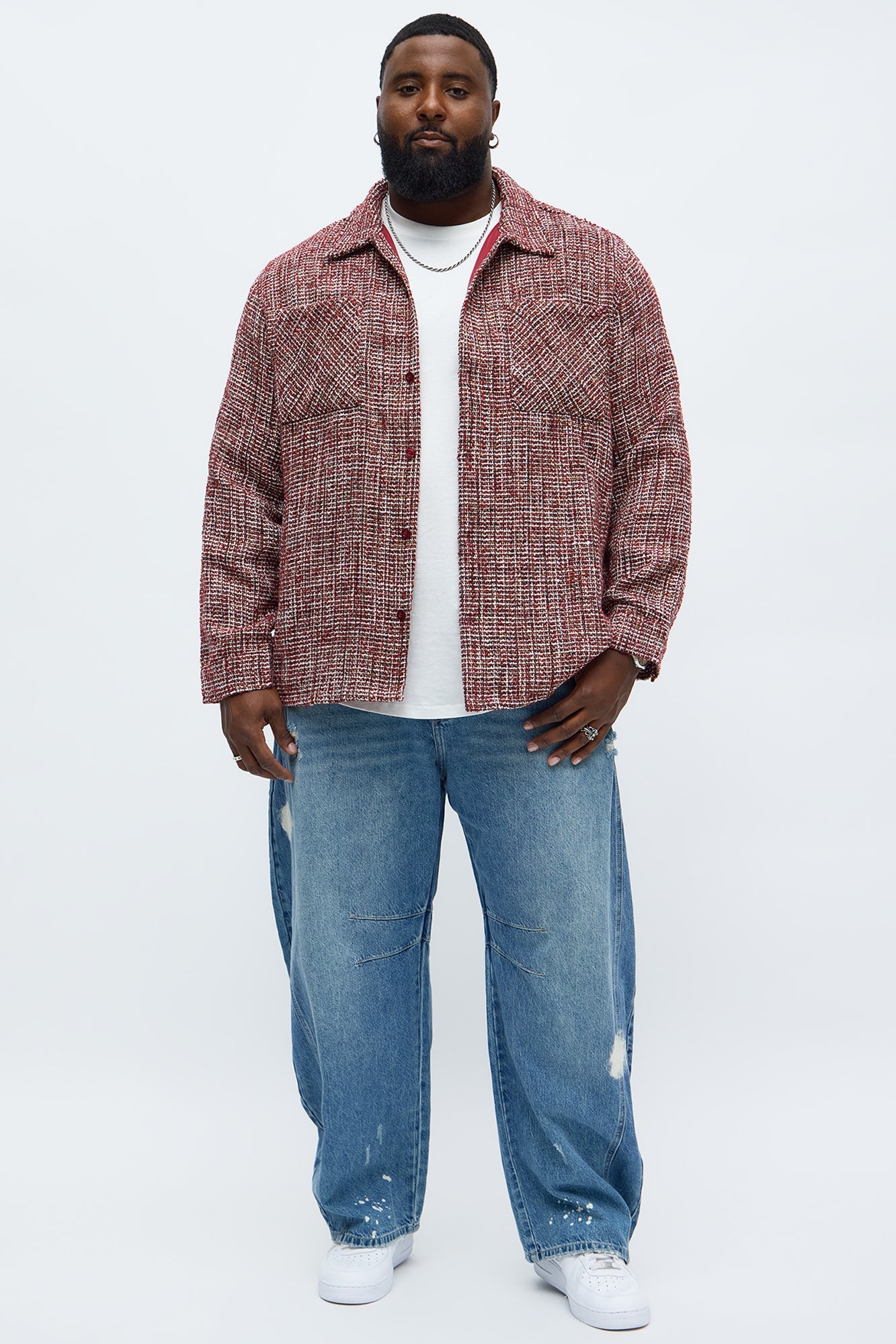 Barrel Get The Feeling Distressed Jeans - Medium Wash