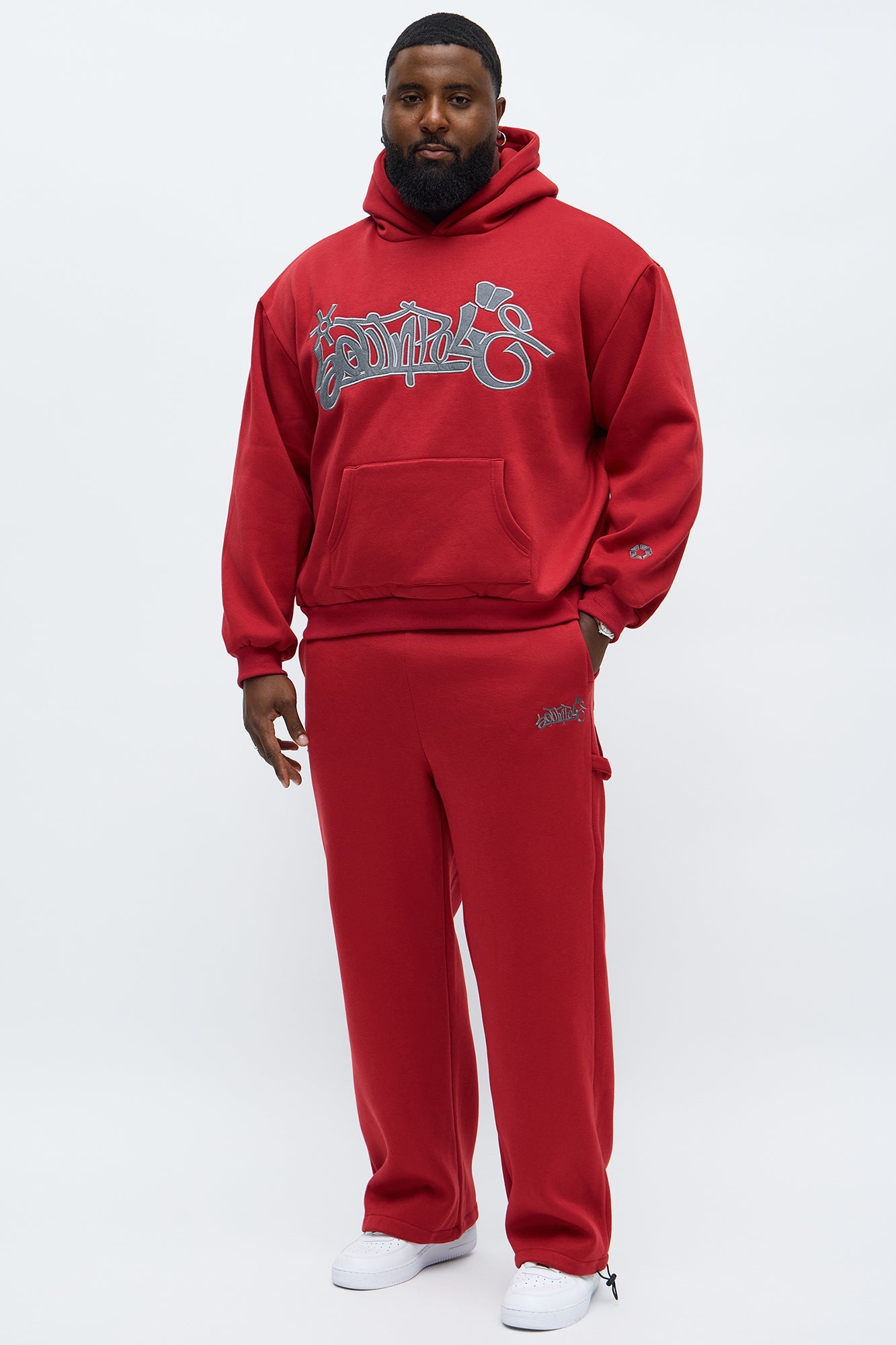 Southpole Signature Jogger - Red