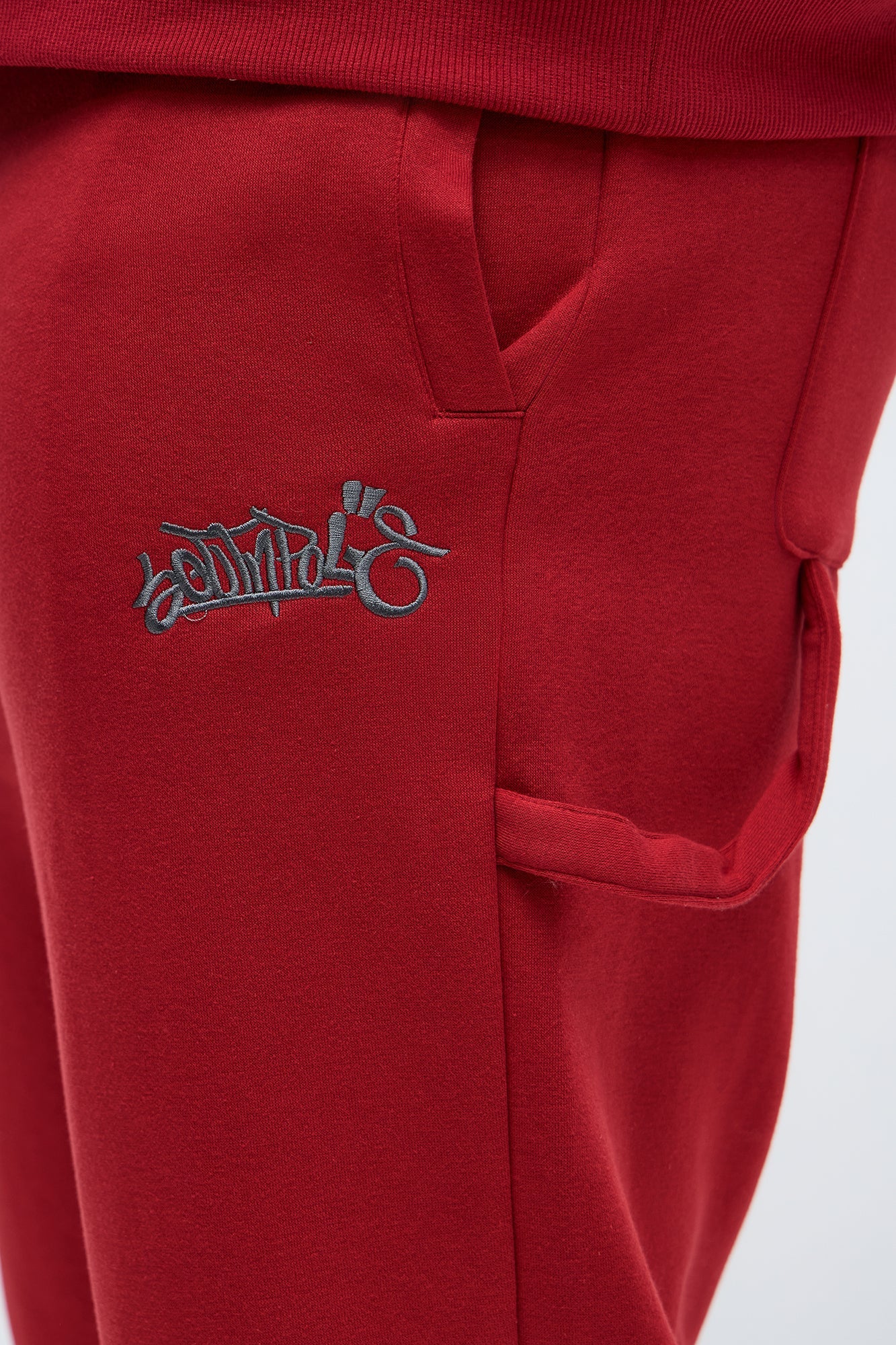 Southpole Signature Jogger - Red