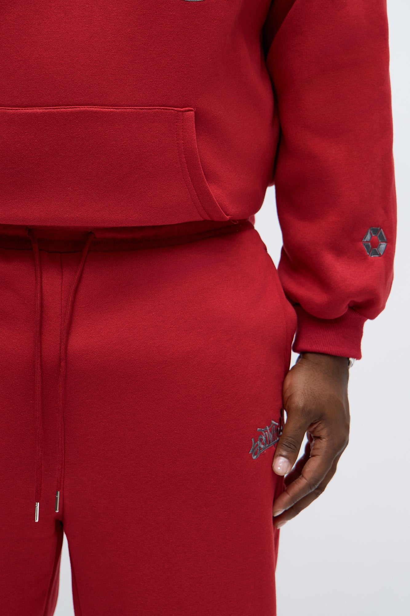 Southpole Signature Jogger - Red