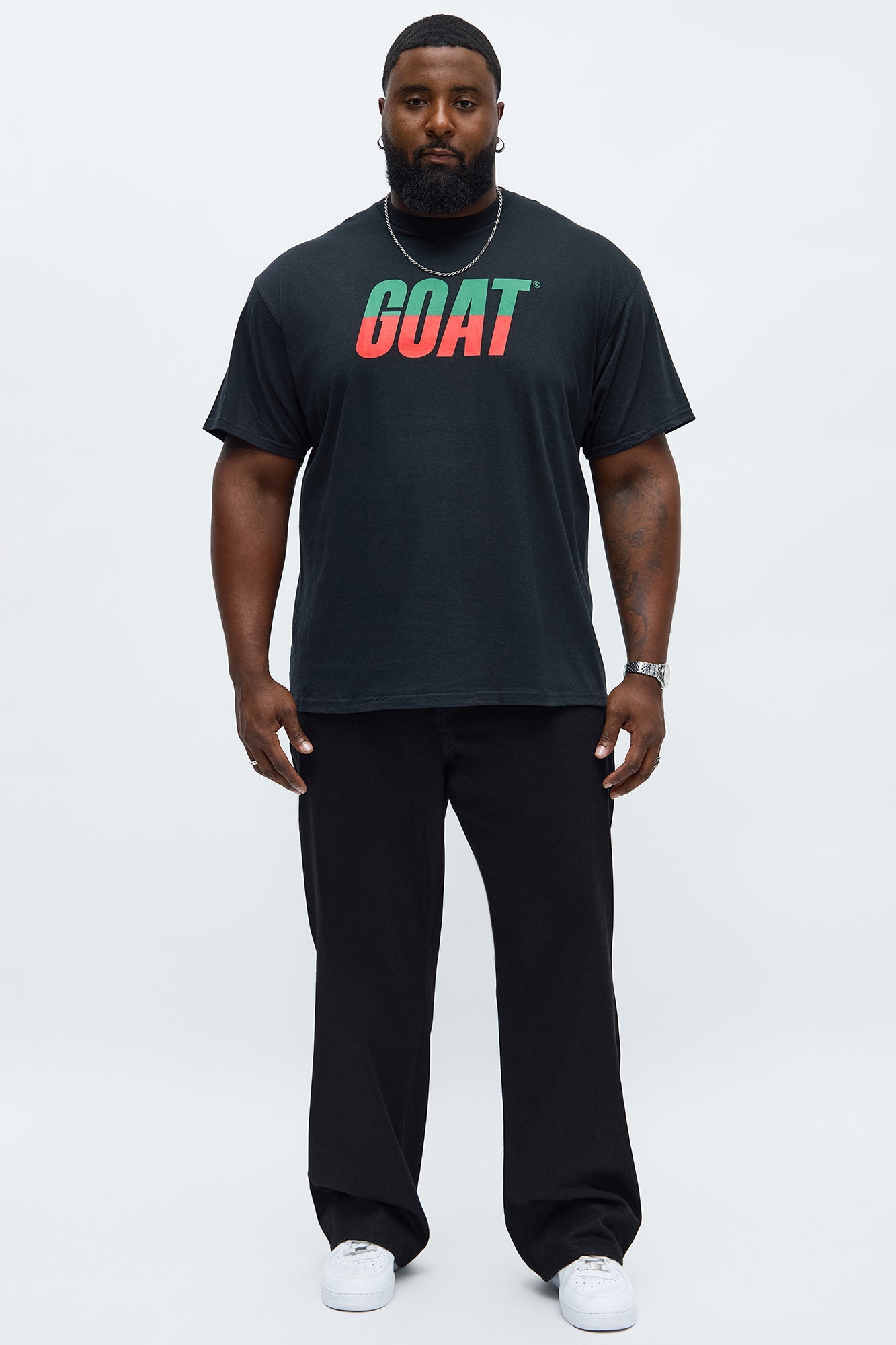 Lux GOAT Short Sleeve Tee - Black