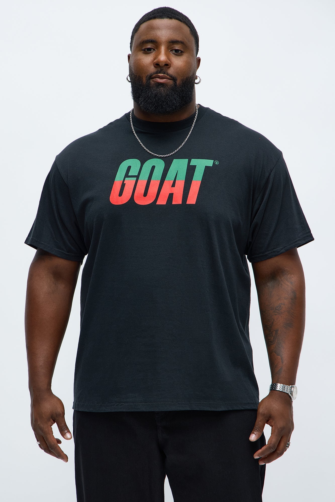 Lux GOAT Short Sleeve Tee - Black