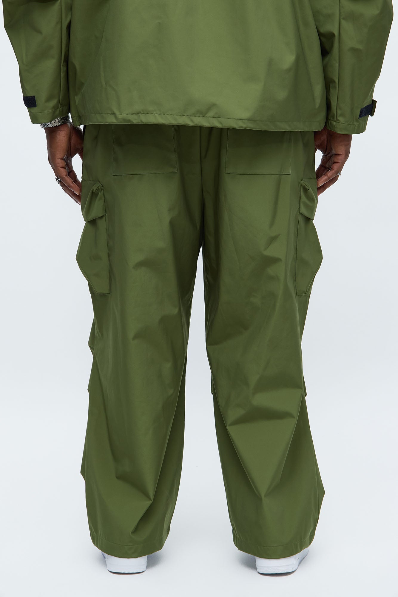 Baggy Peak Tech Cargo Pant - Olive