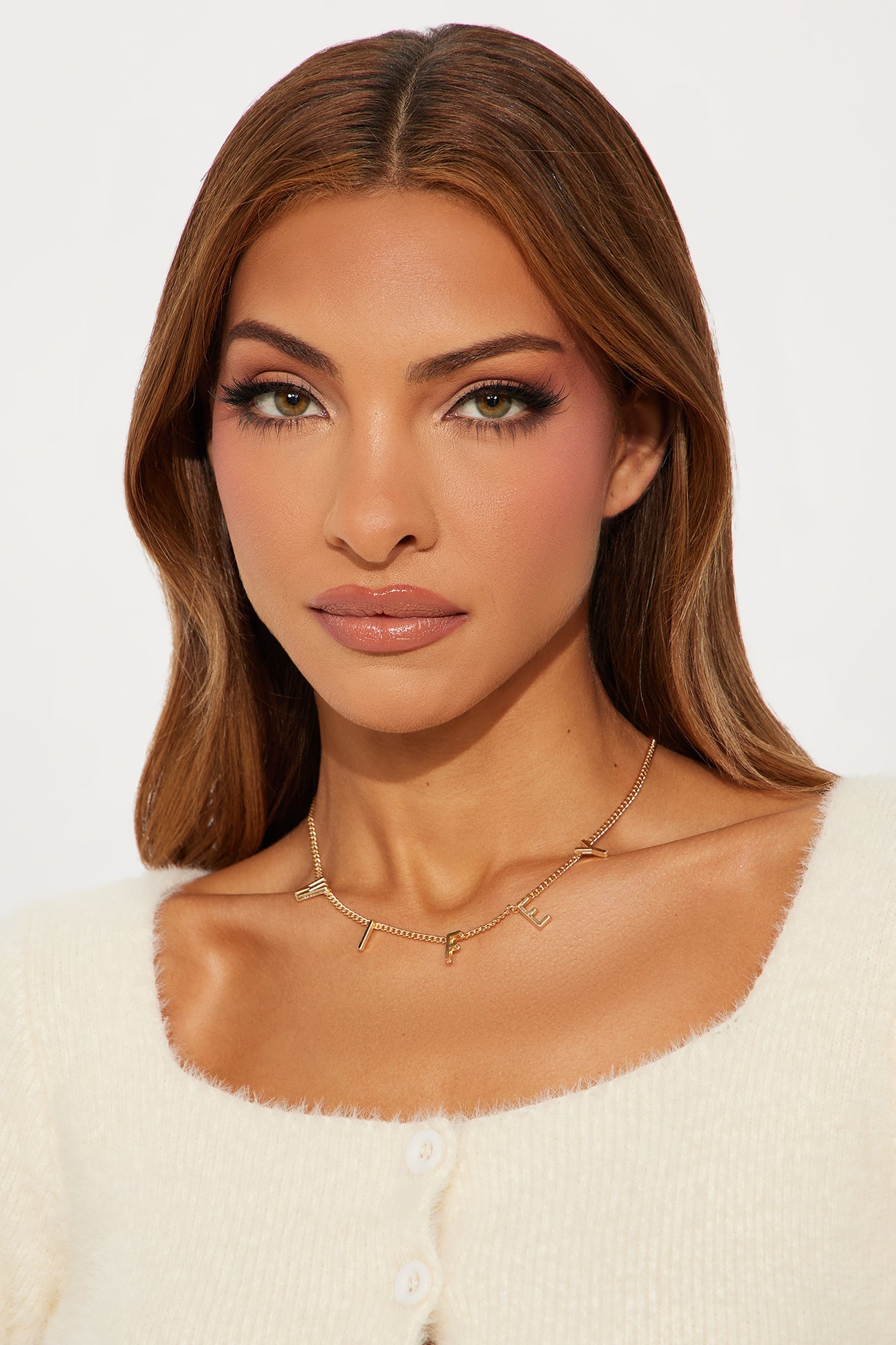 Your Wifey Pendant Necklace - Gold