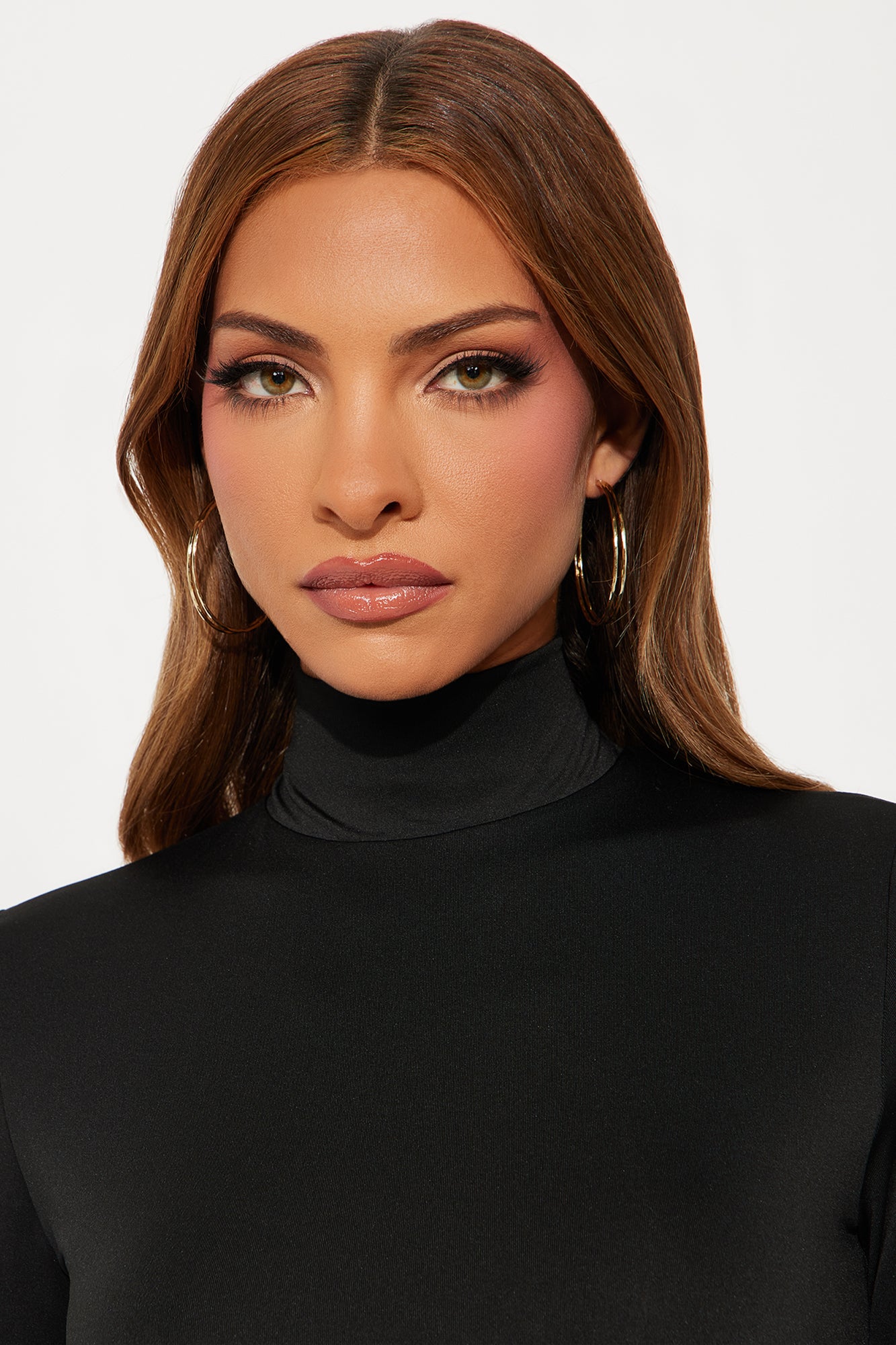 Double The Odds Hoop Earrings - Gold