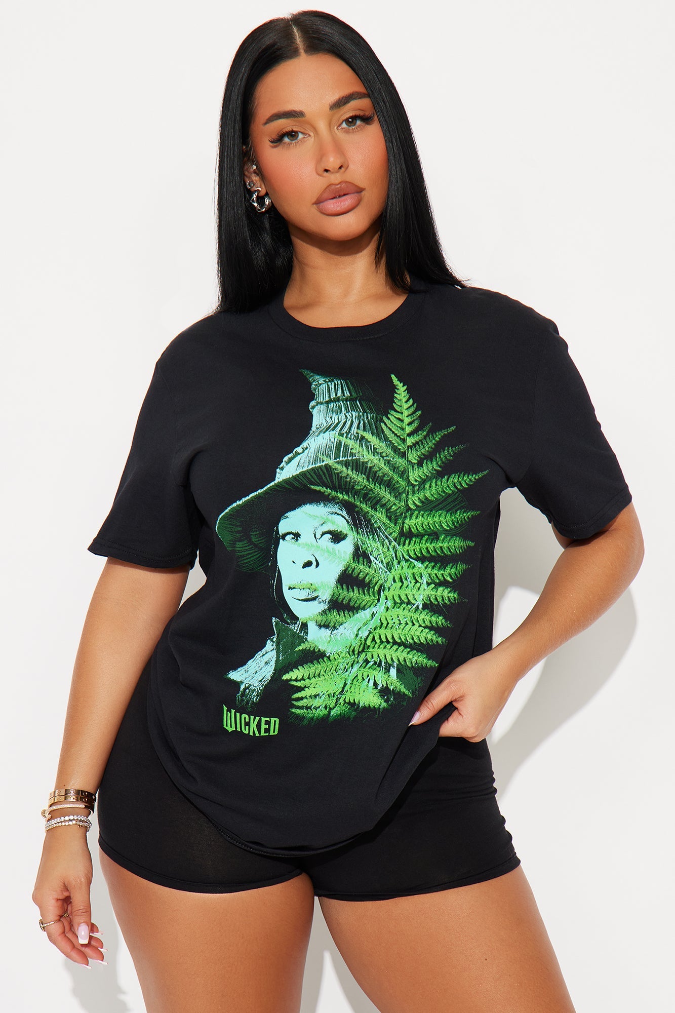 Elpahba The Bad Witch Oversize Tee - Black