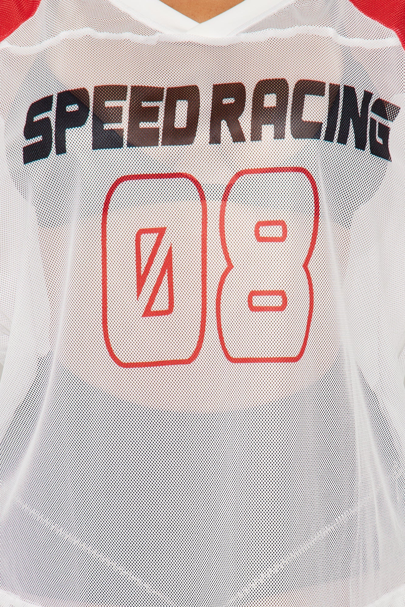 Speed Racing 08 Mesh Jersey - White