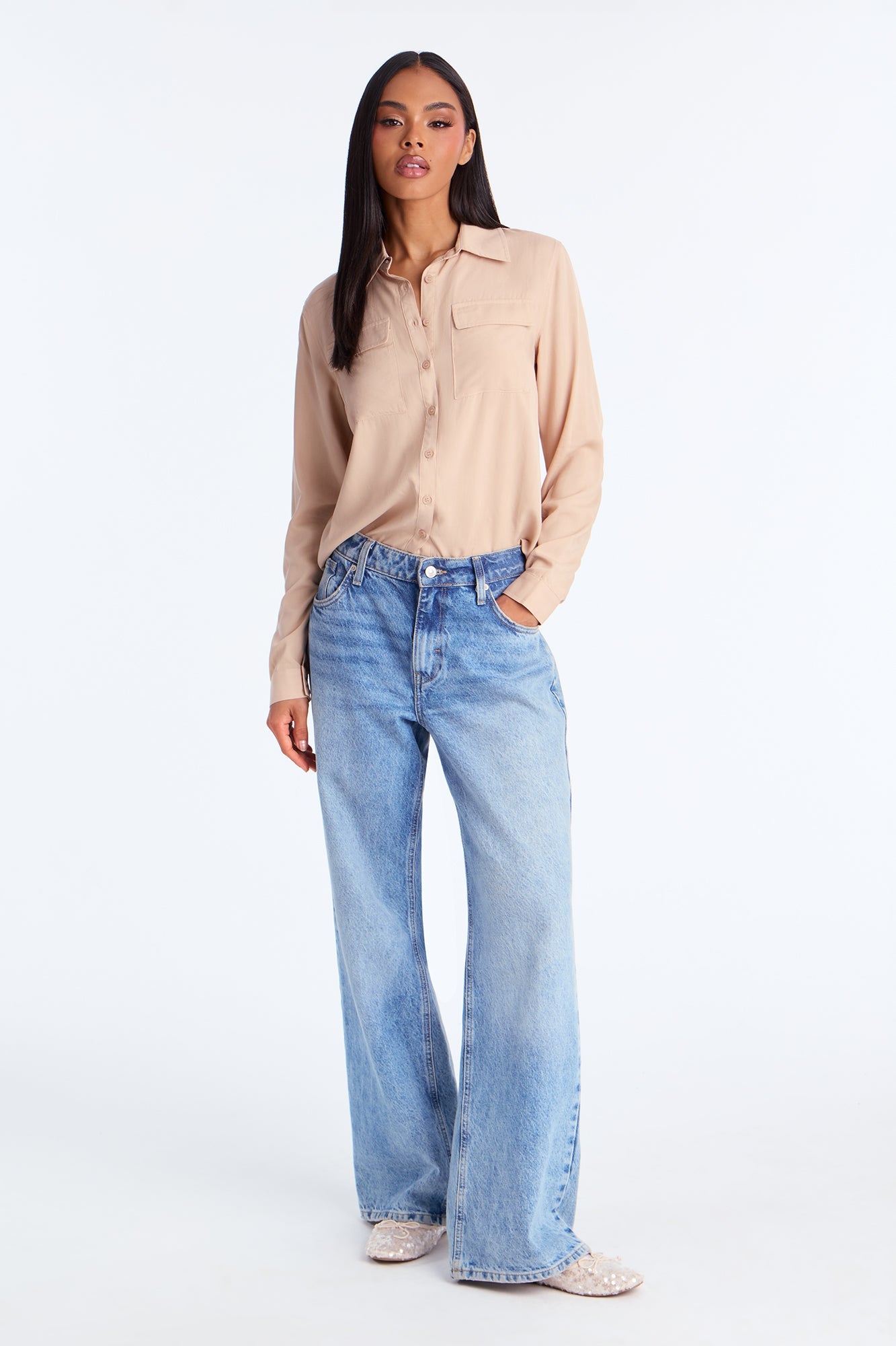 You Better Work Shirt II - Taupe