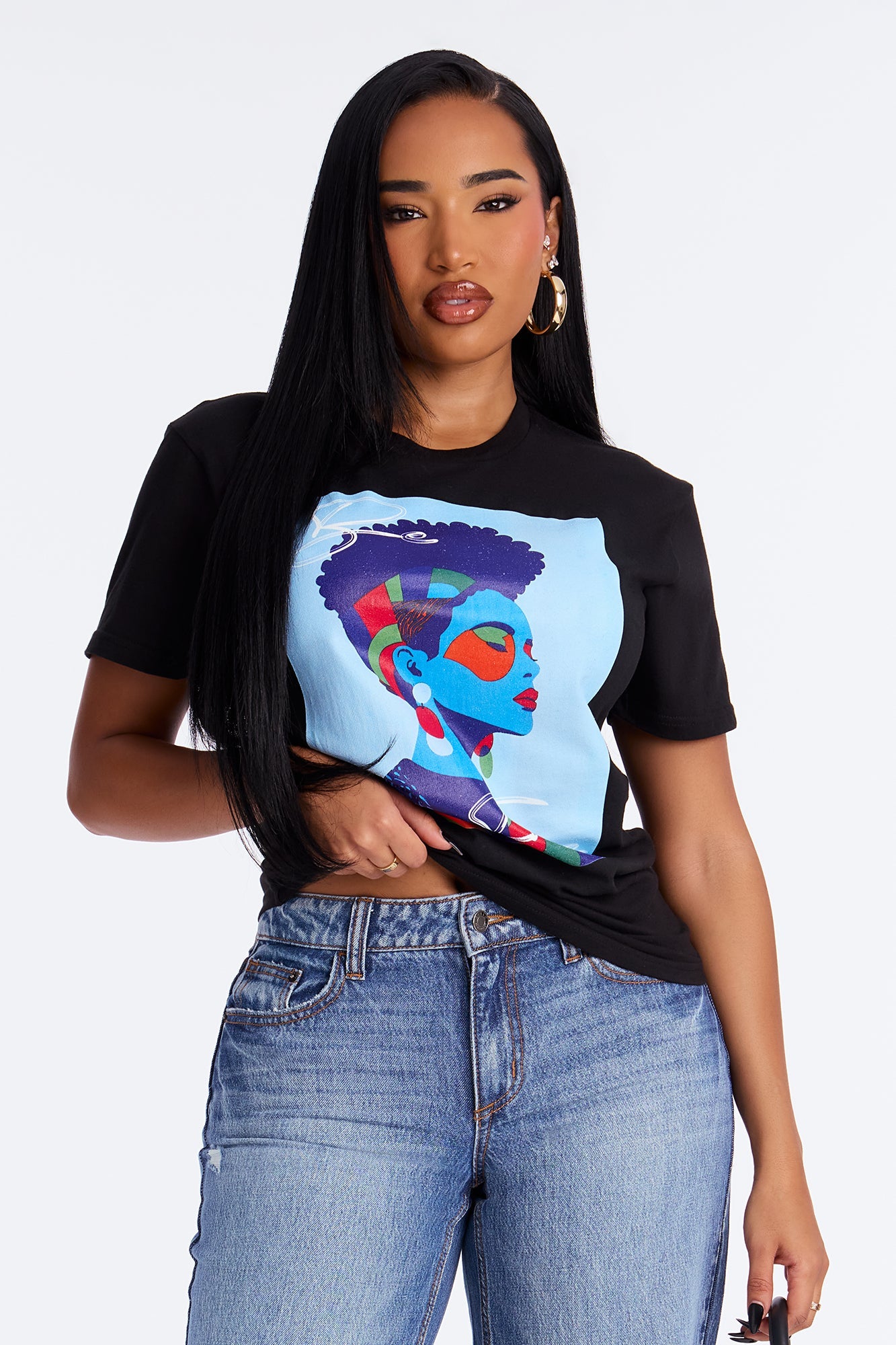 Love & Freedom Tee - Black