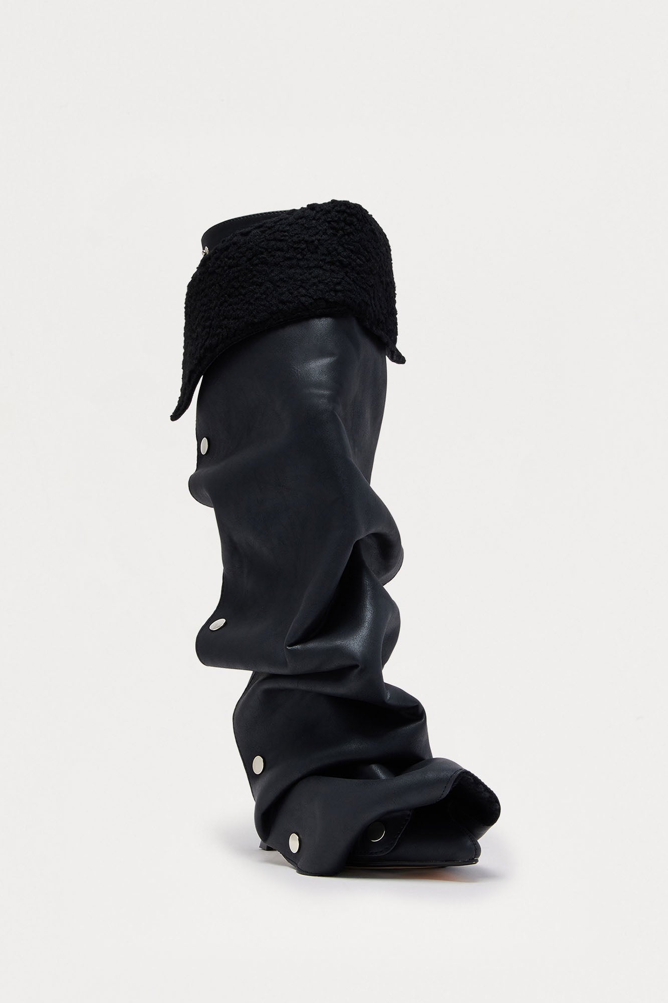 Slade Sherpa Overlay Boots - Black