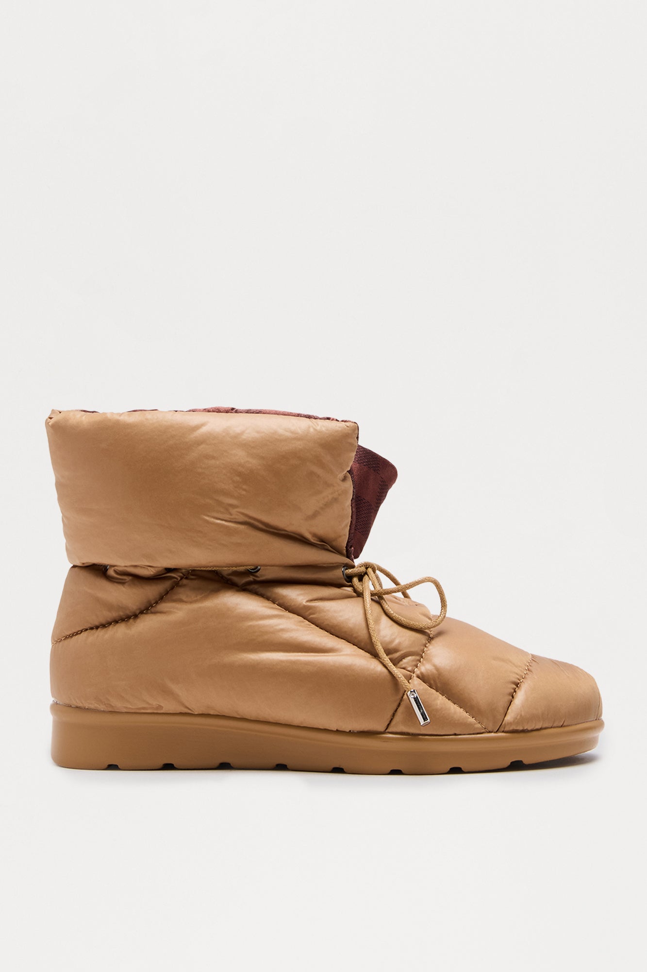 Puffy Snow Booties - Nude