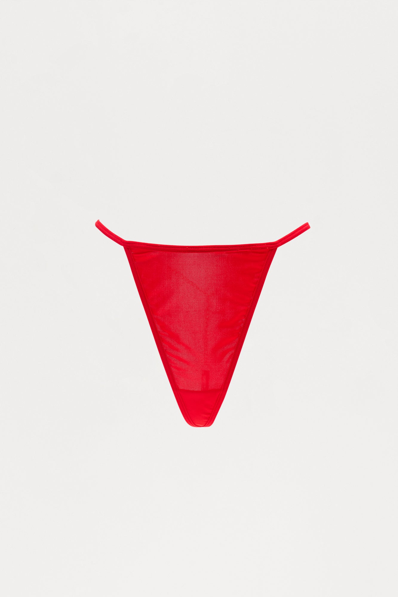 Santas Ho Letter Charms Chain Thong - Red