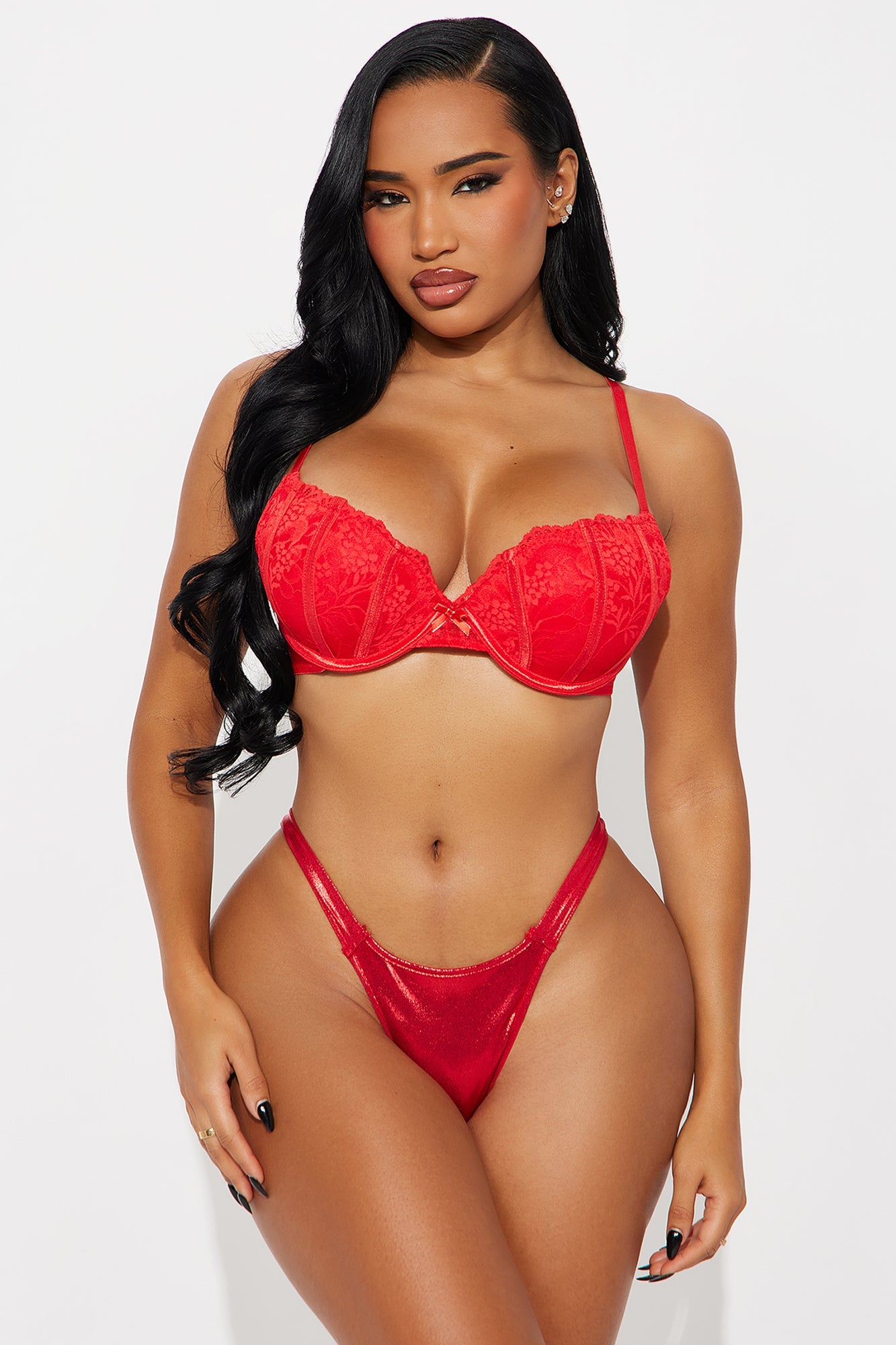 Spicy Dance V Back Thong - Red