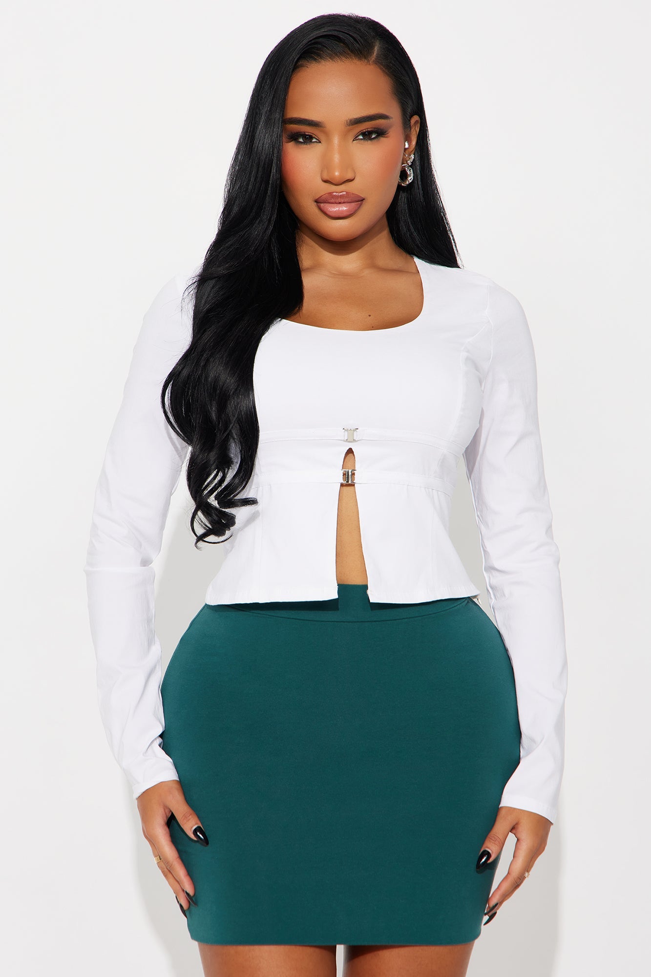 Golden Era Belted Blouse - Off White