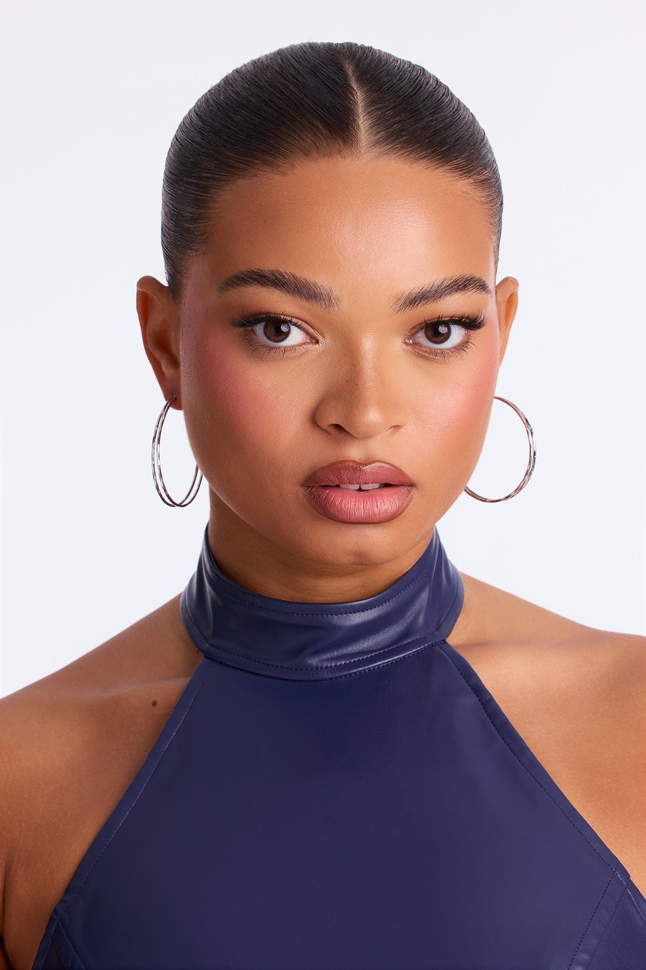 Double The Odds Hoop Earrings - Silver