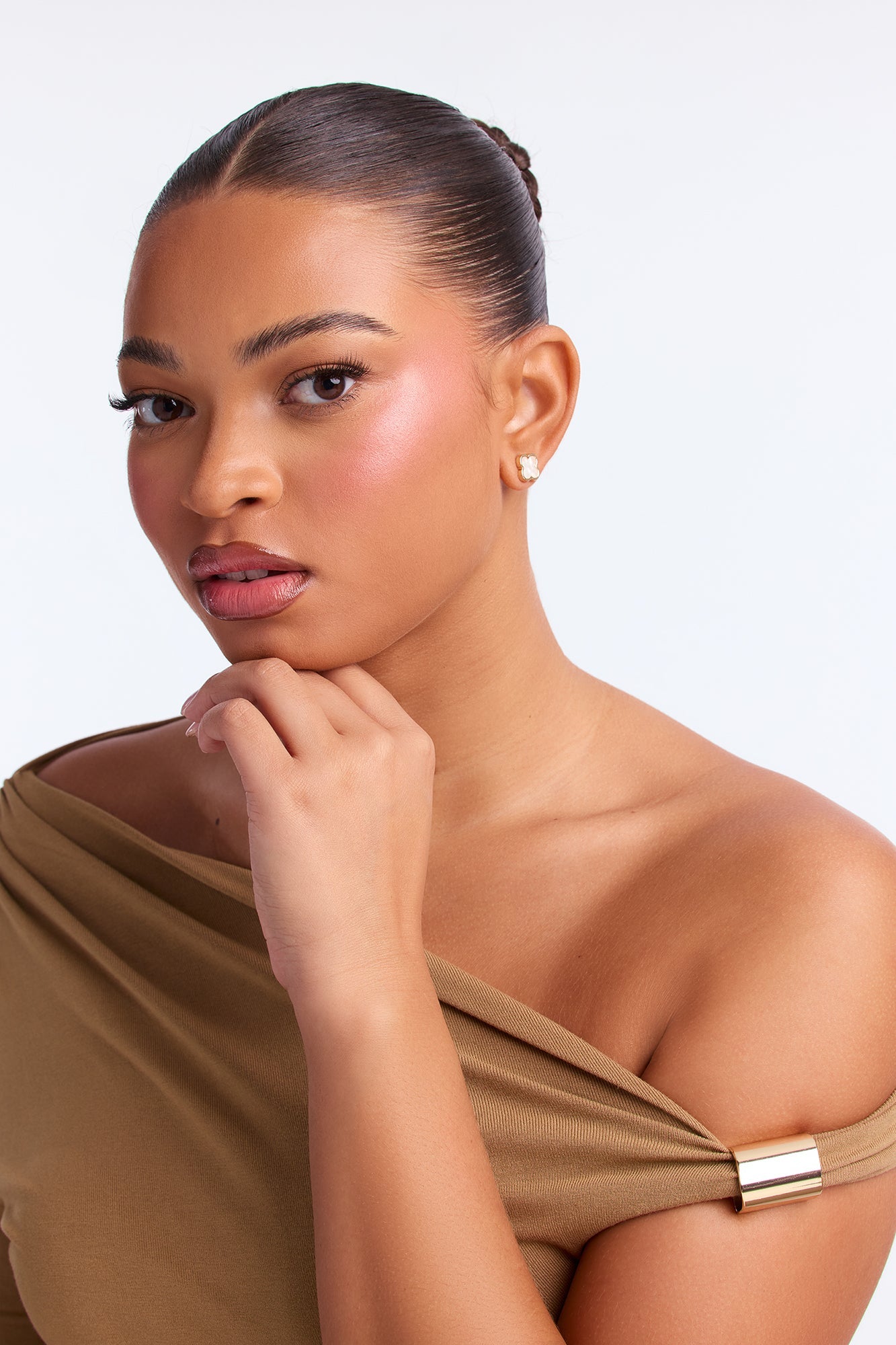 Daily Stud 7 Pair Multi Earring Set - Gold