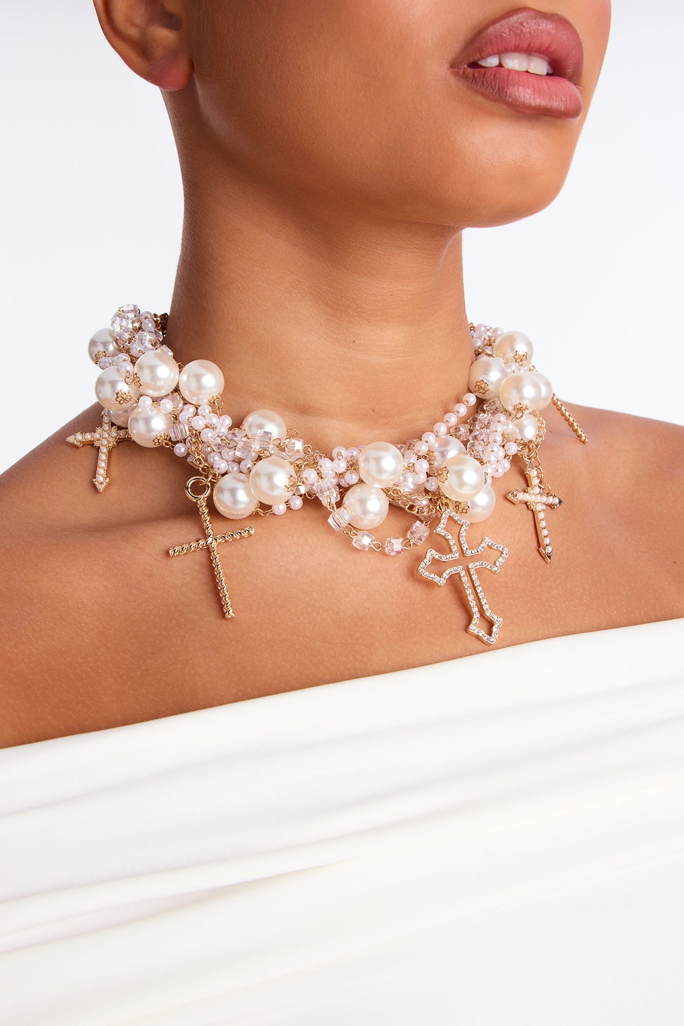 Stand Out Charm Necklace - Gold