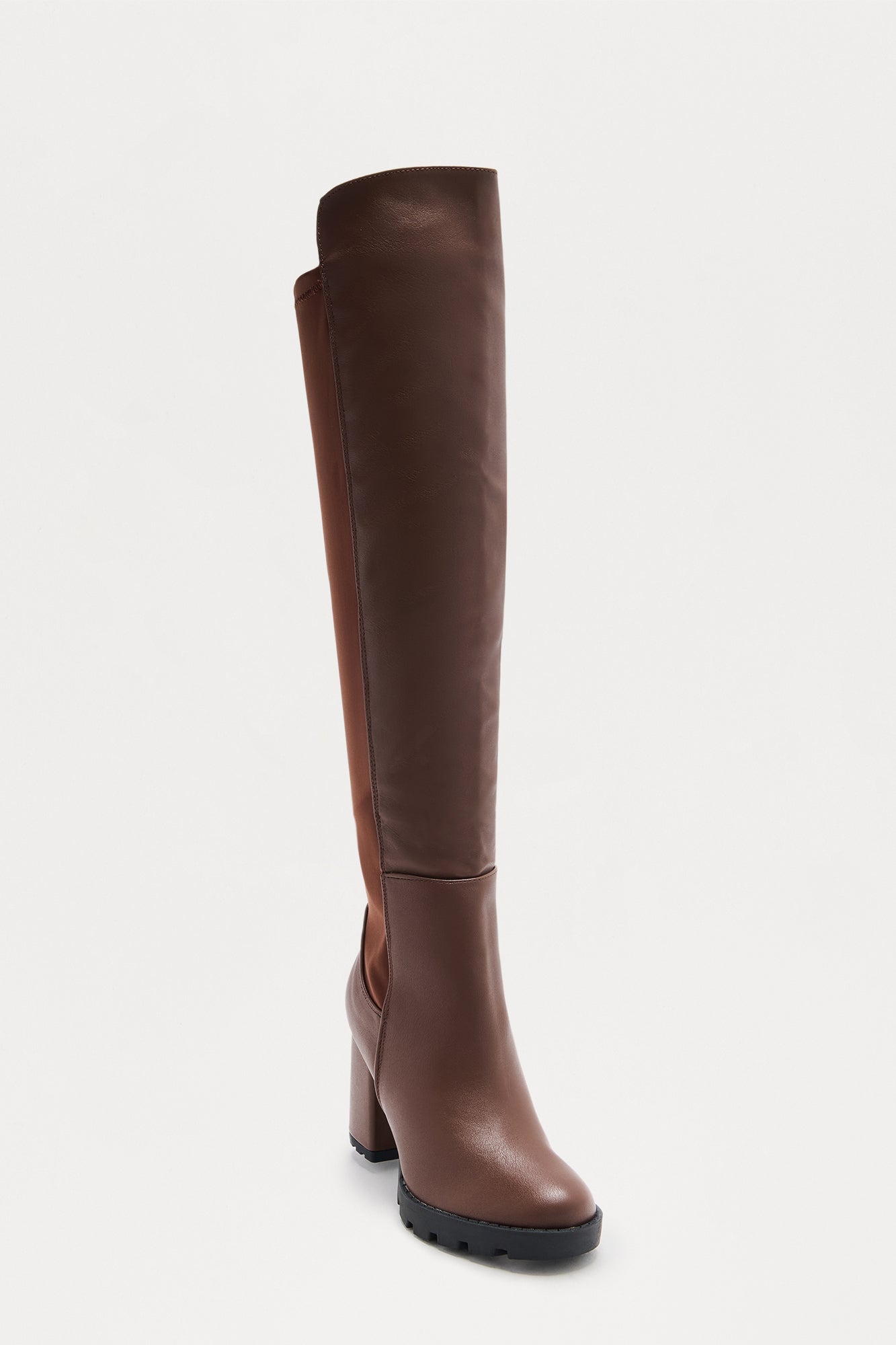 Out In The World Heeled Boots - Brown