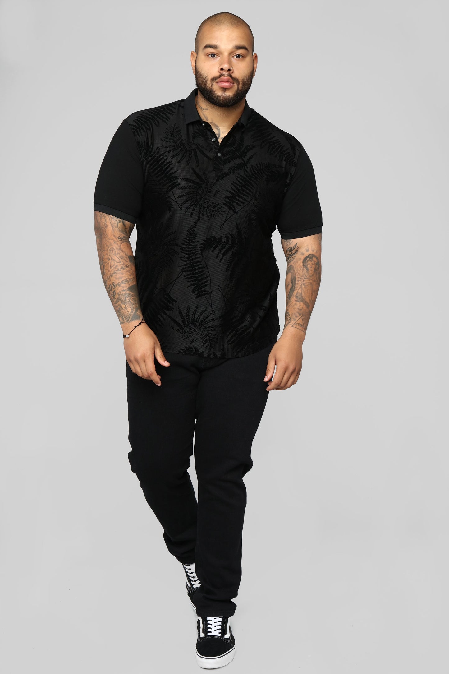 Breezy Short Sleeve Polo - Black