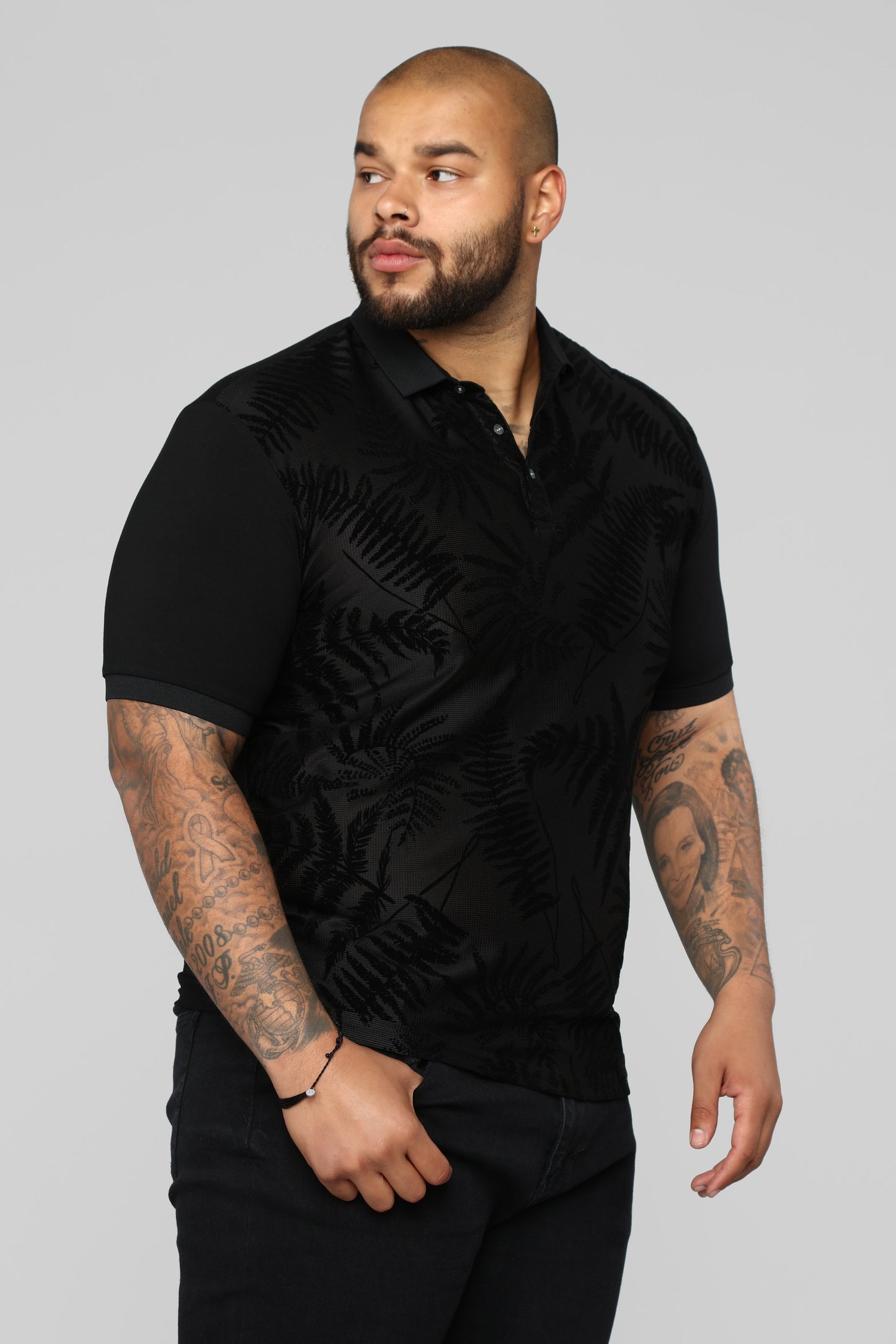 Breezy Short Sleeve Polo - Black