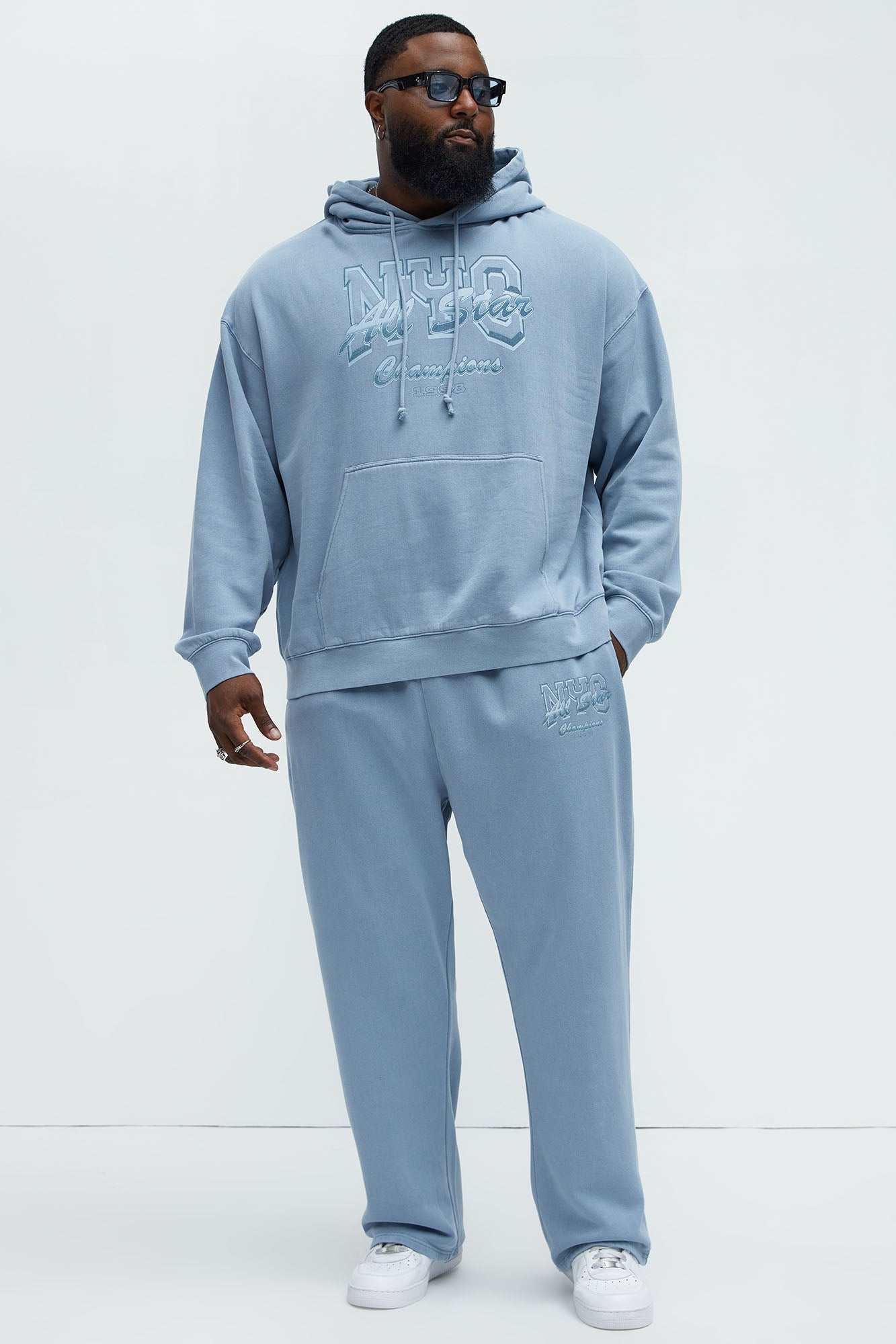 NYC All Star Hoodie - Grey