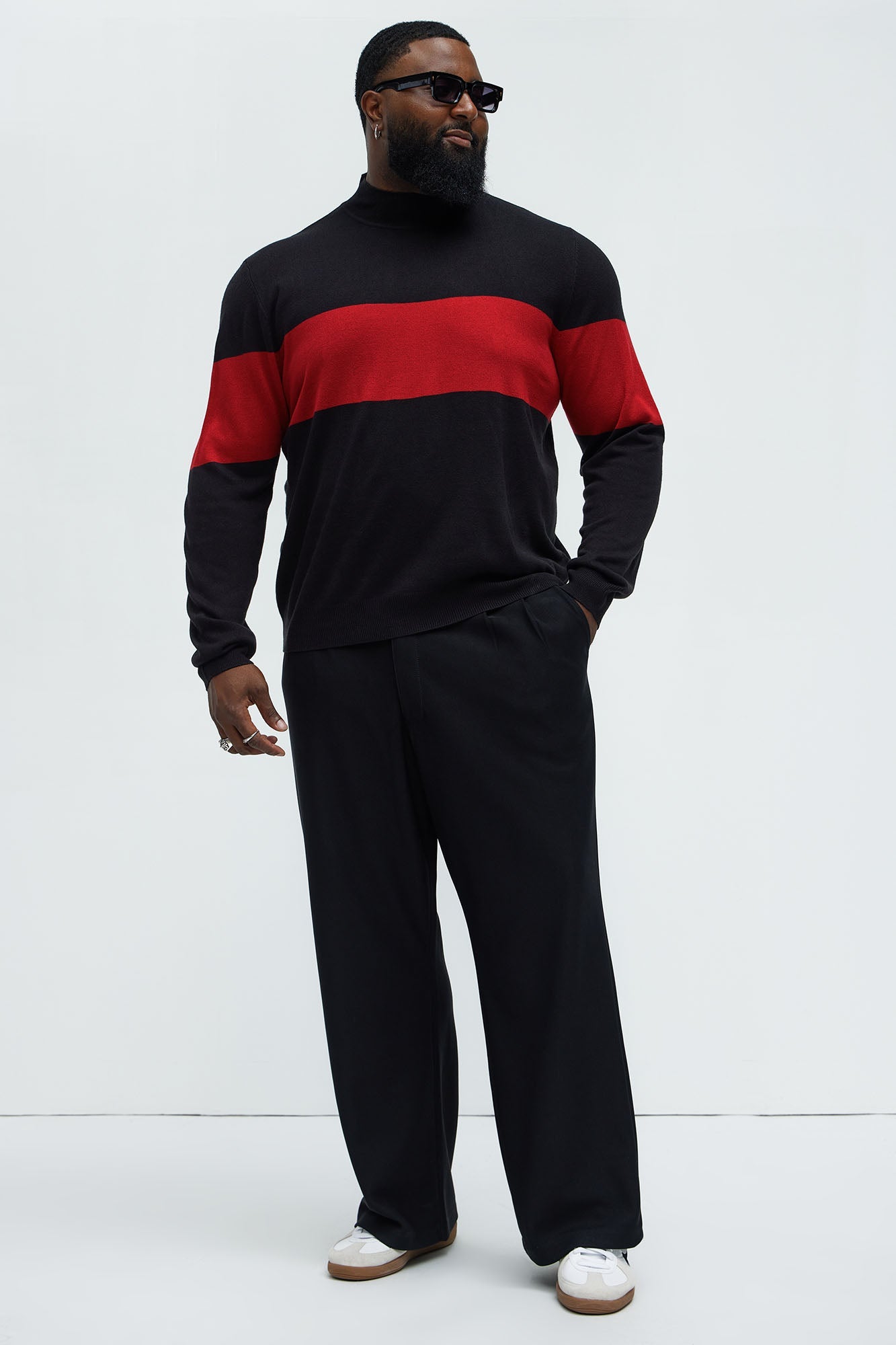 Rodrigo Sweater - Red/combo