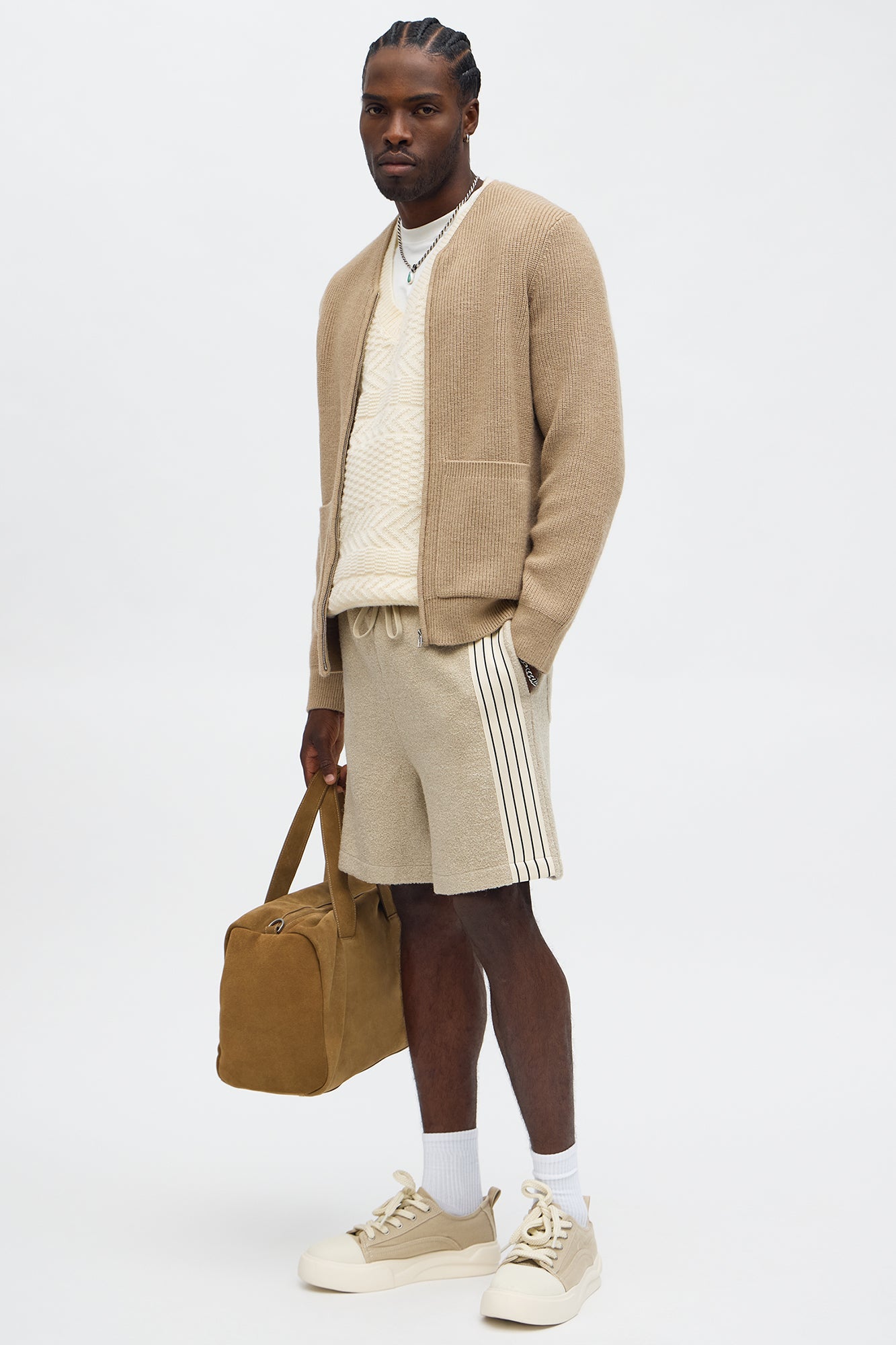 Felted Form Relaxed Short - Cream