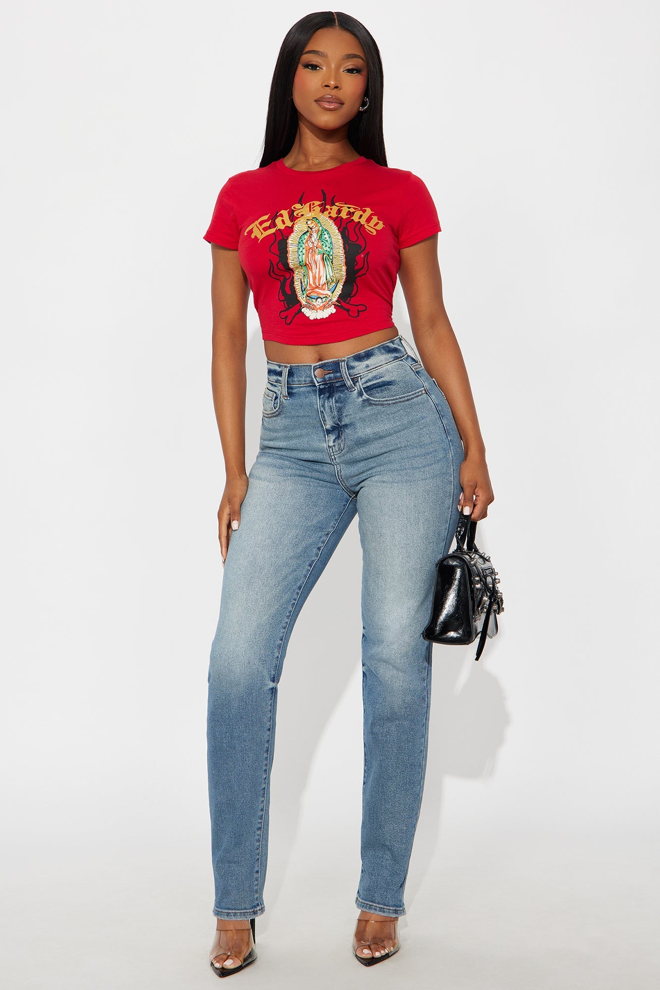 Superstitious Slim Straight Leg Jeans - Medium Wash