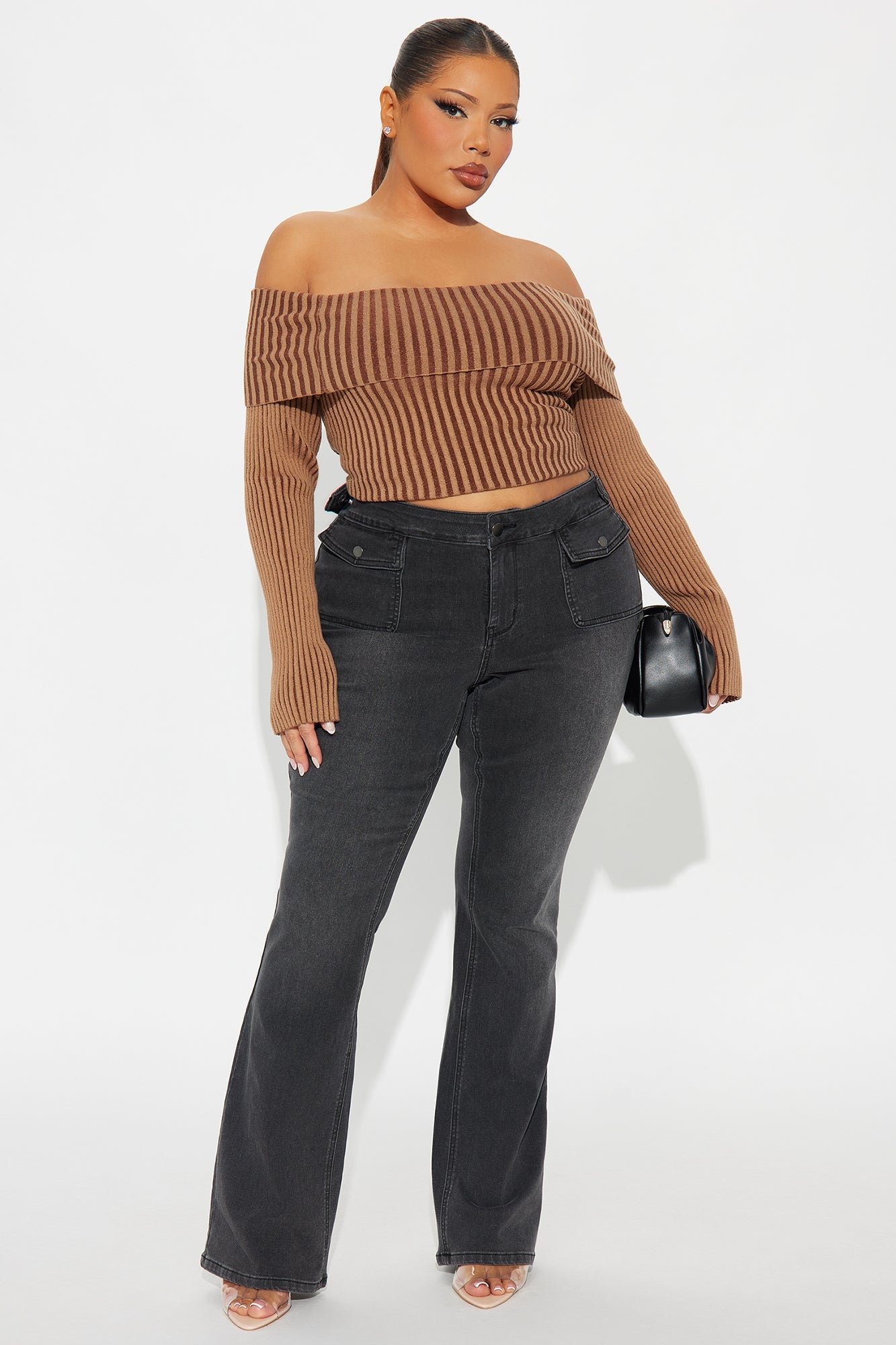 Bonus Points Bootcut Jeans - Black Wash