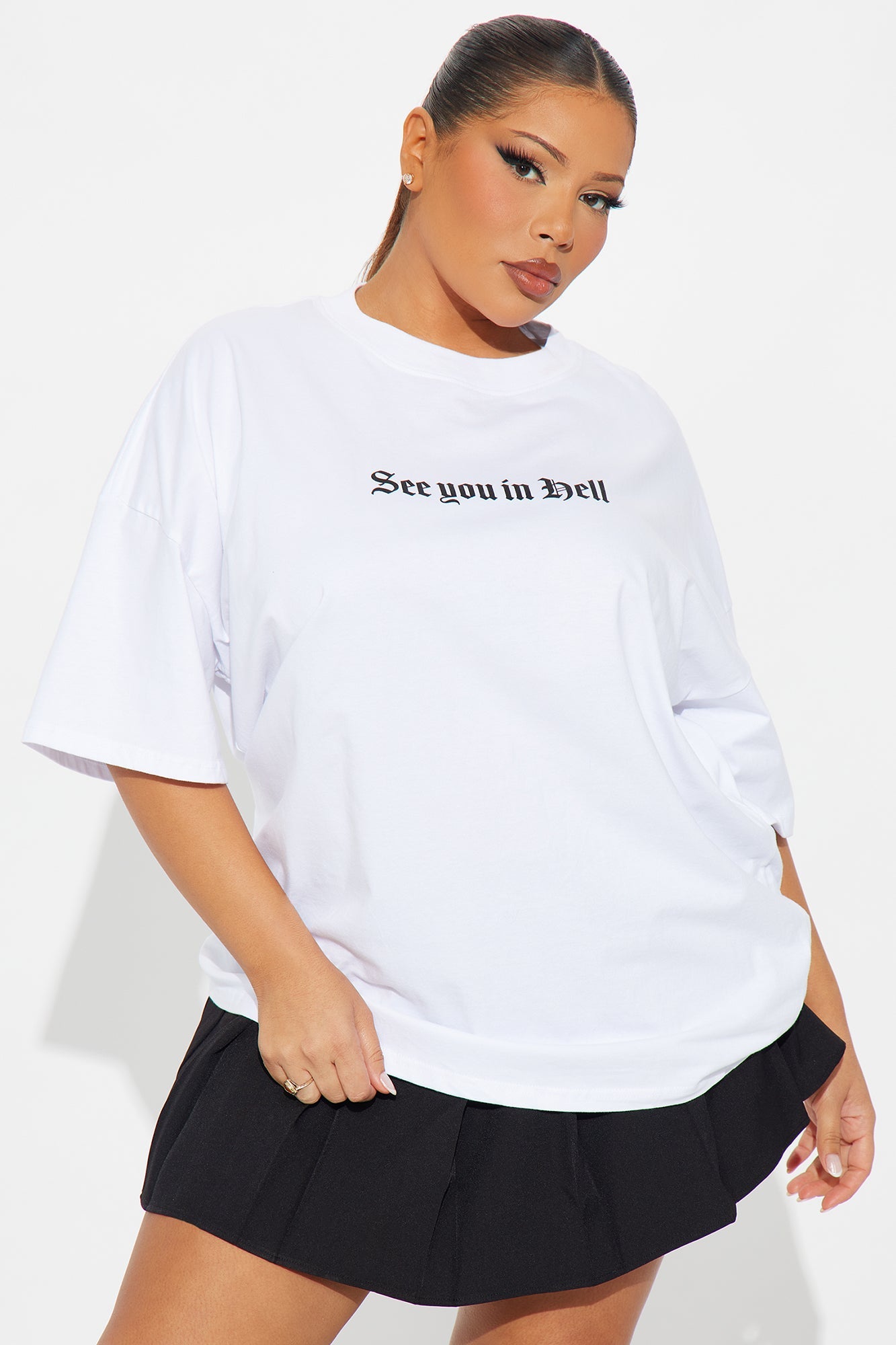 See You In Hell Tee - White