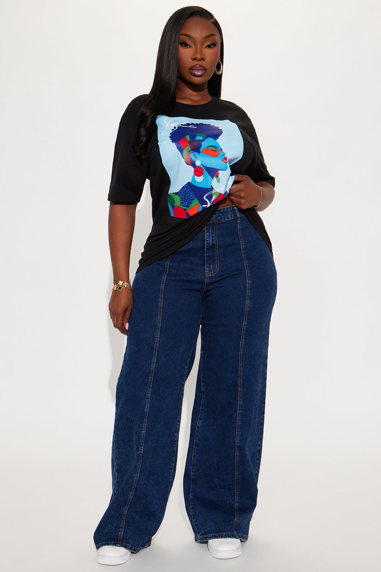 Love & Freedom Tee - Black