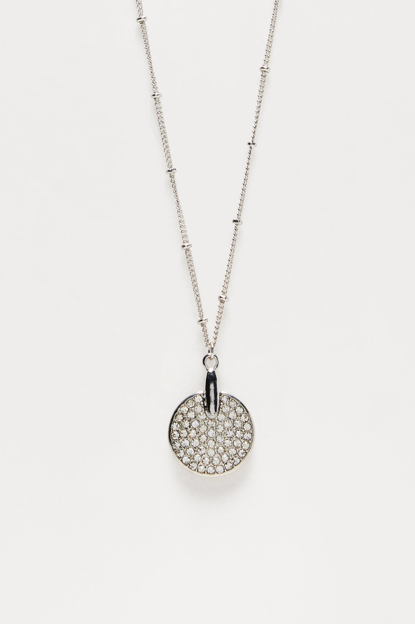 Never Had A Doubt Pendant Necklace - Silver