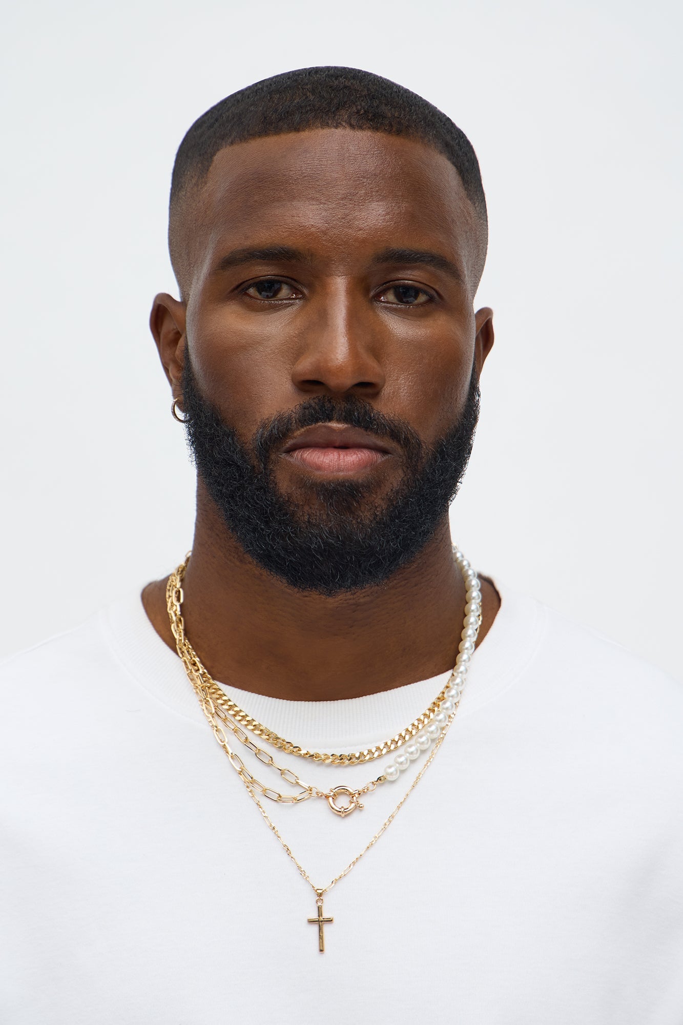 Dynamic Pendant Necklace Set - Gold