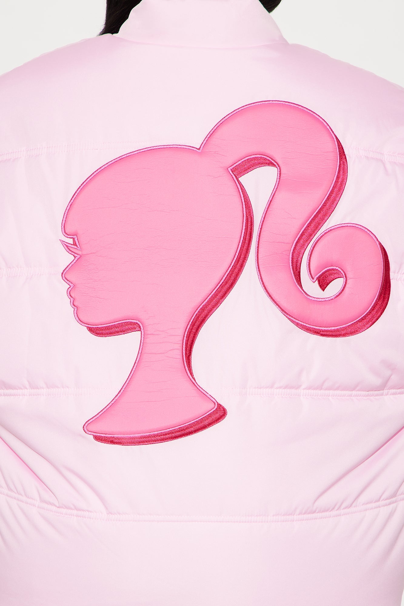 Barbie Puffer Jacket - Light Pink