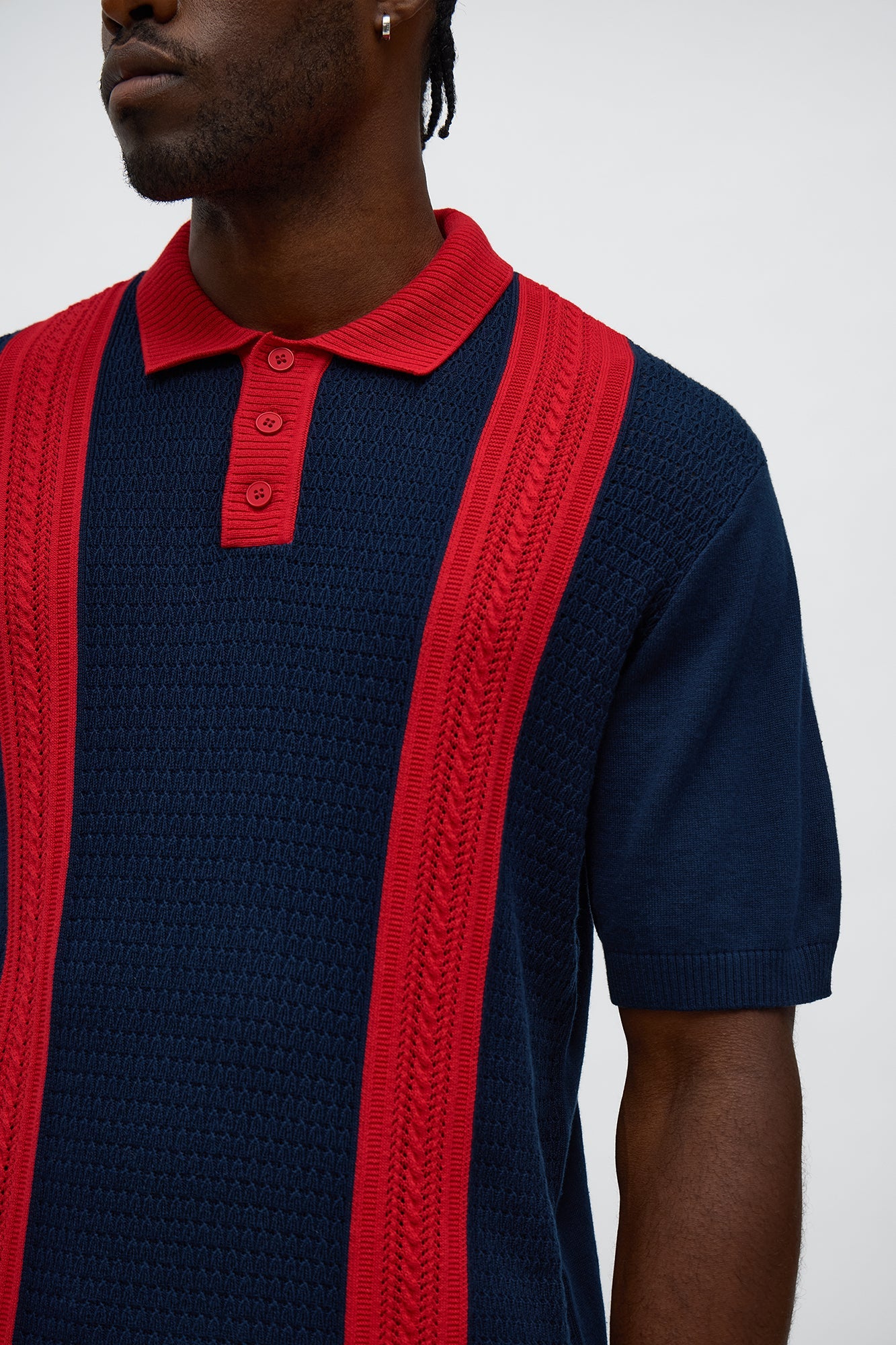 The Abundance Polo - Navy/combo