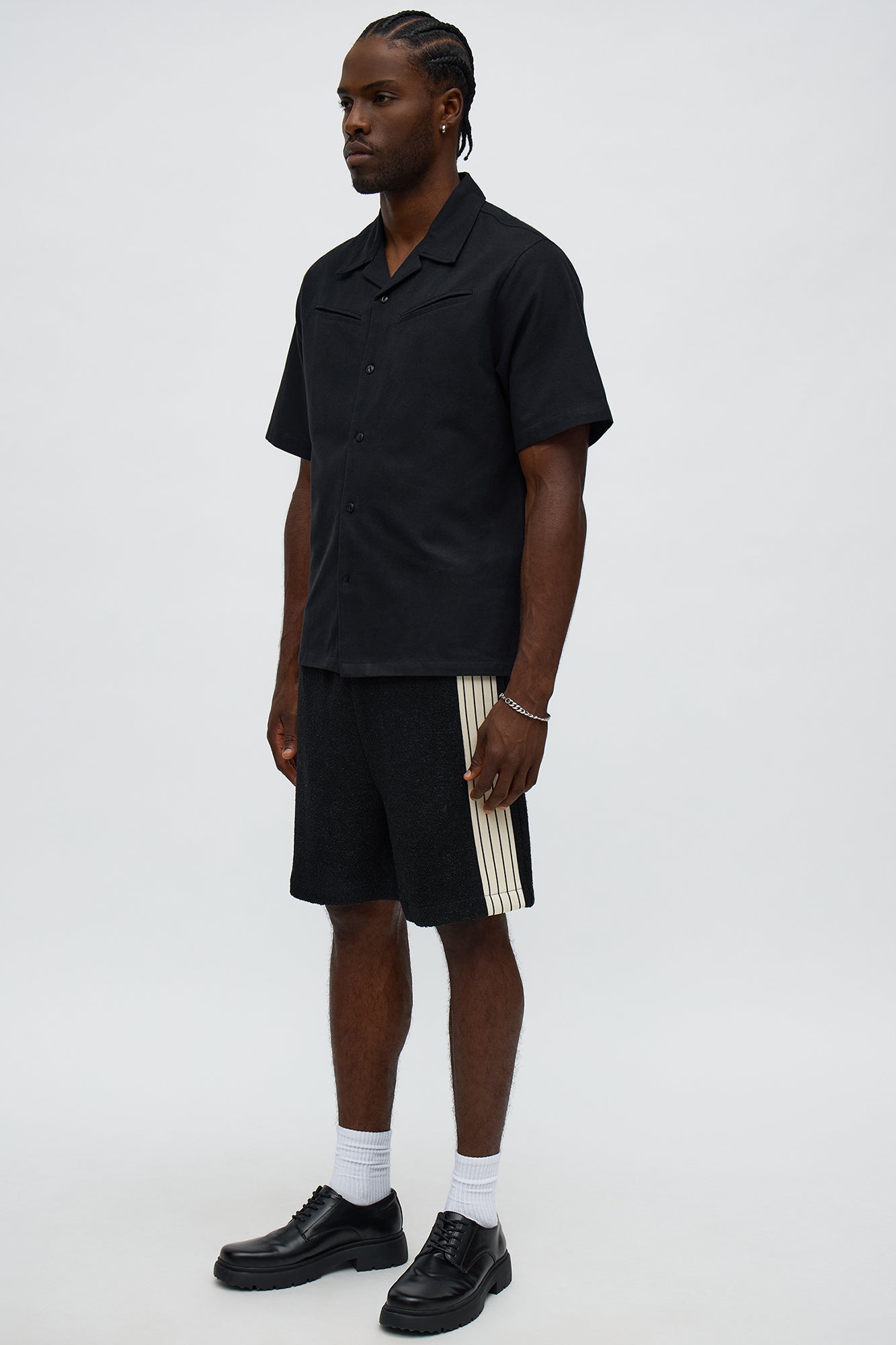 Felted Form Relaxed Short - Black