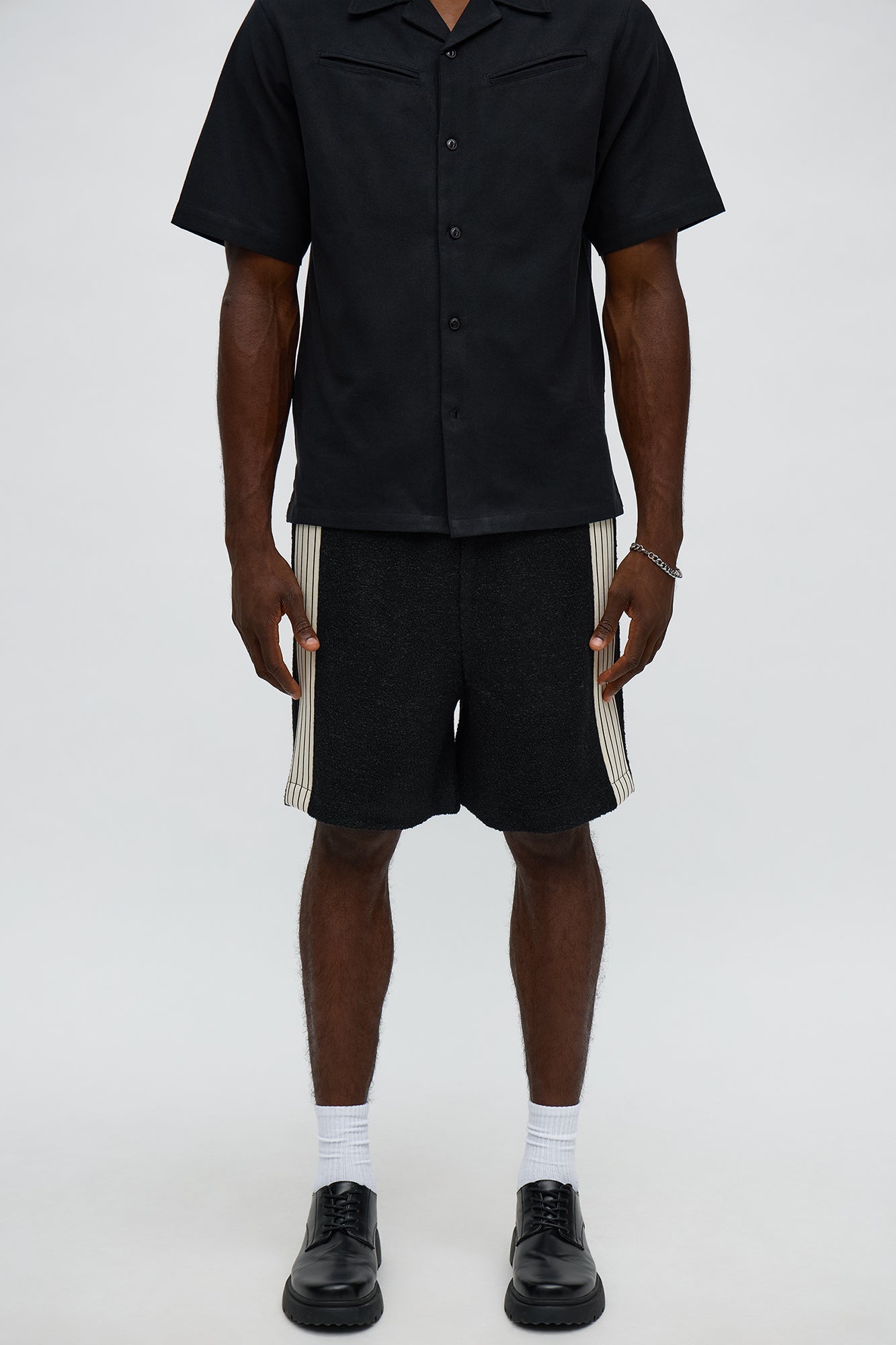Felted Form Relaxed Short - Black