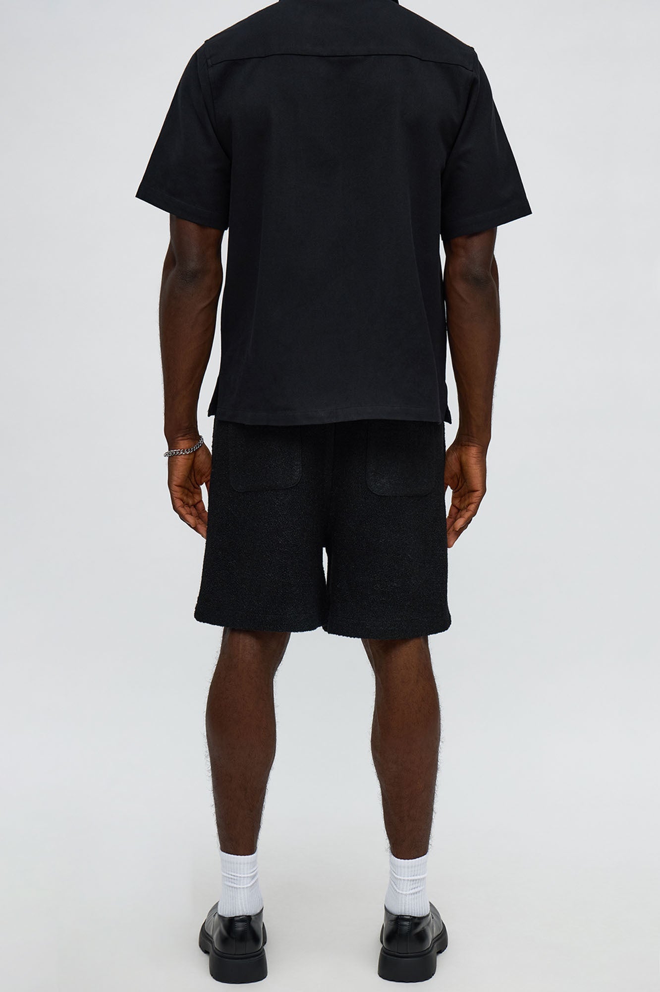 Felted Form Relaxed Short - Black