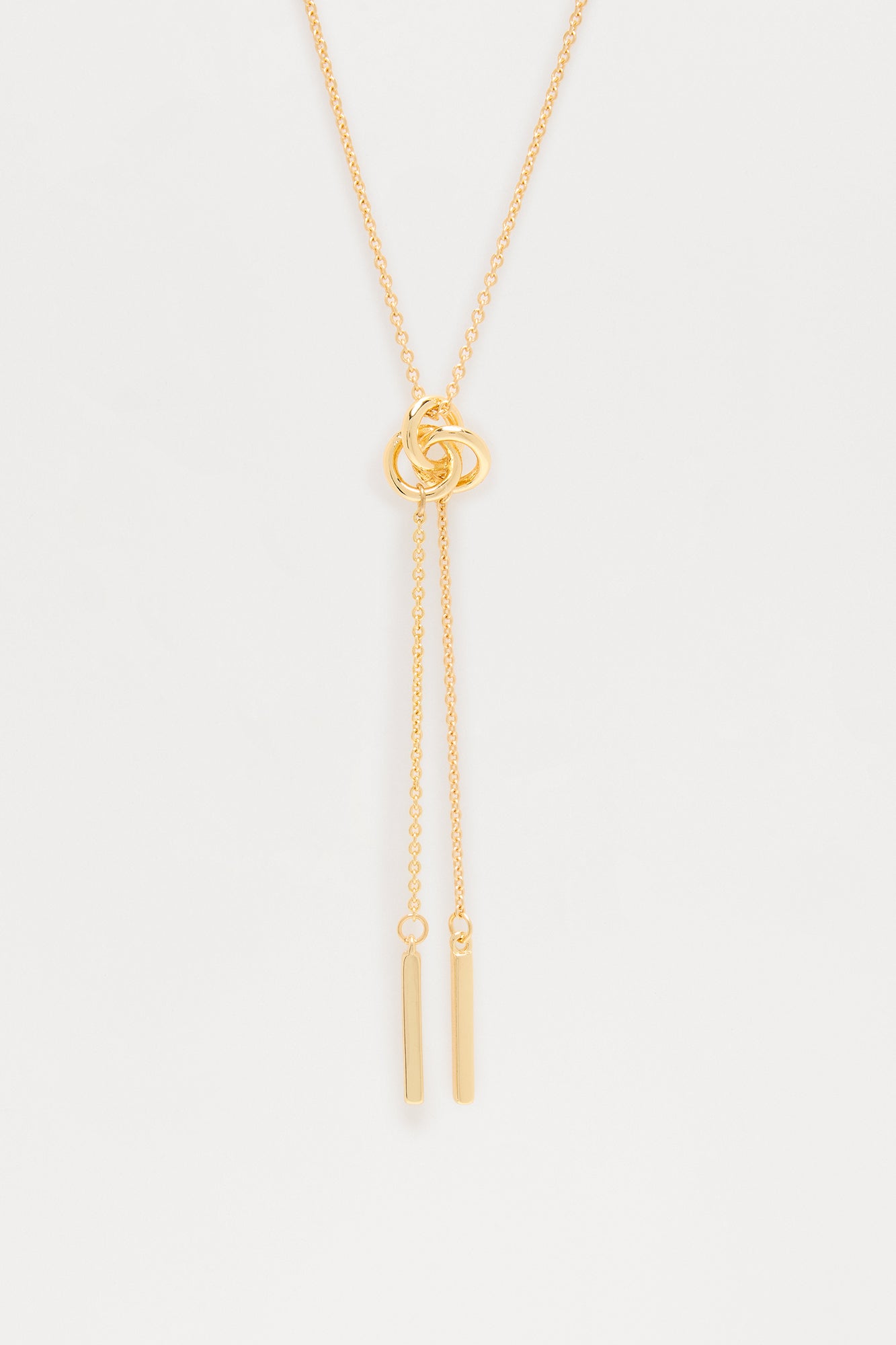 Where We Started Lariat Necklace - Gold
