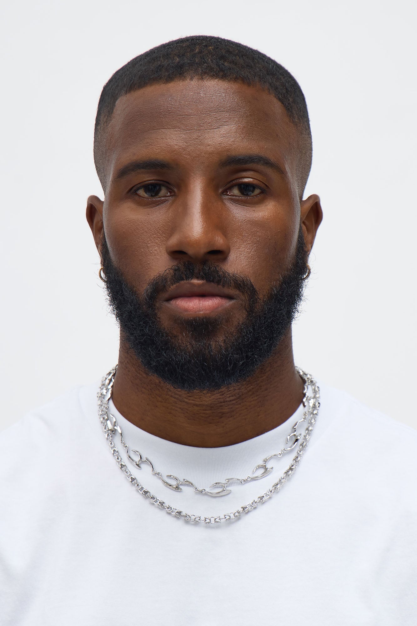 Untamed Necklace Set - Silver