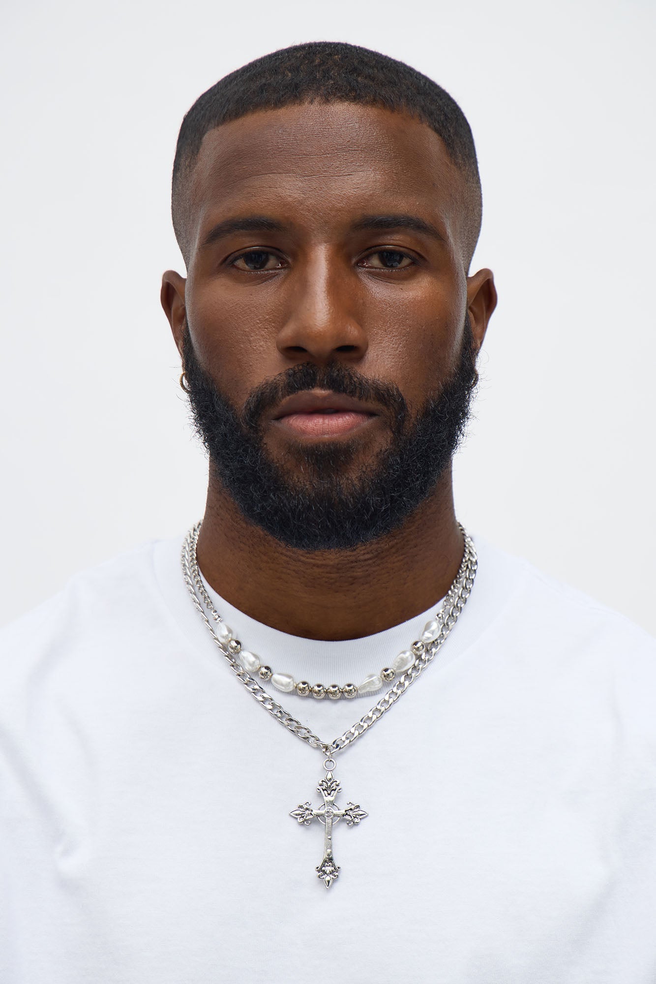 Prodigy Pendant Necklace Set - Silver